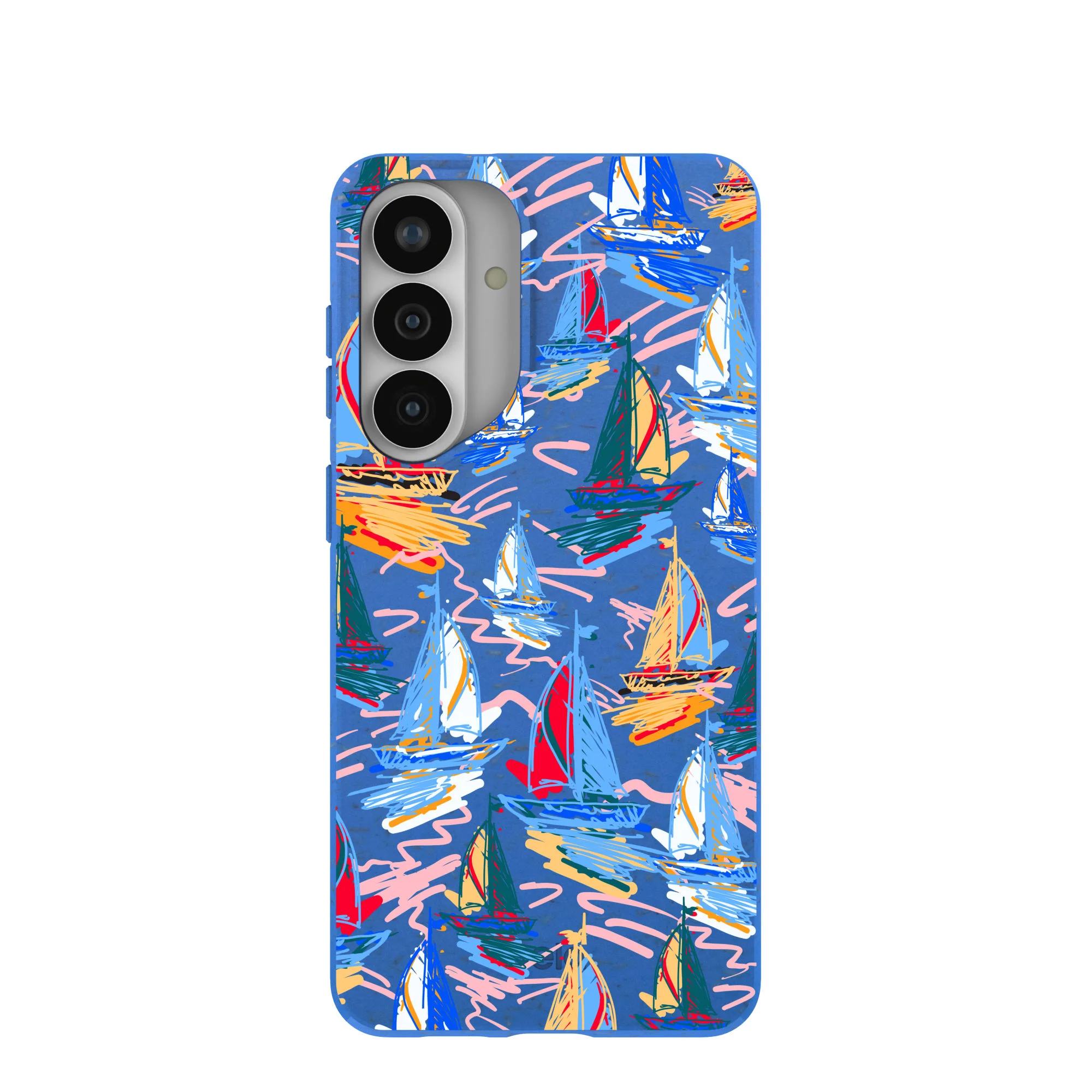 Electric Blue Dockside Dreams Samsung Galaxy S26+(Plus) Case