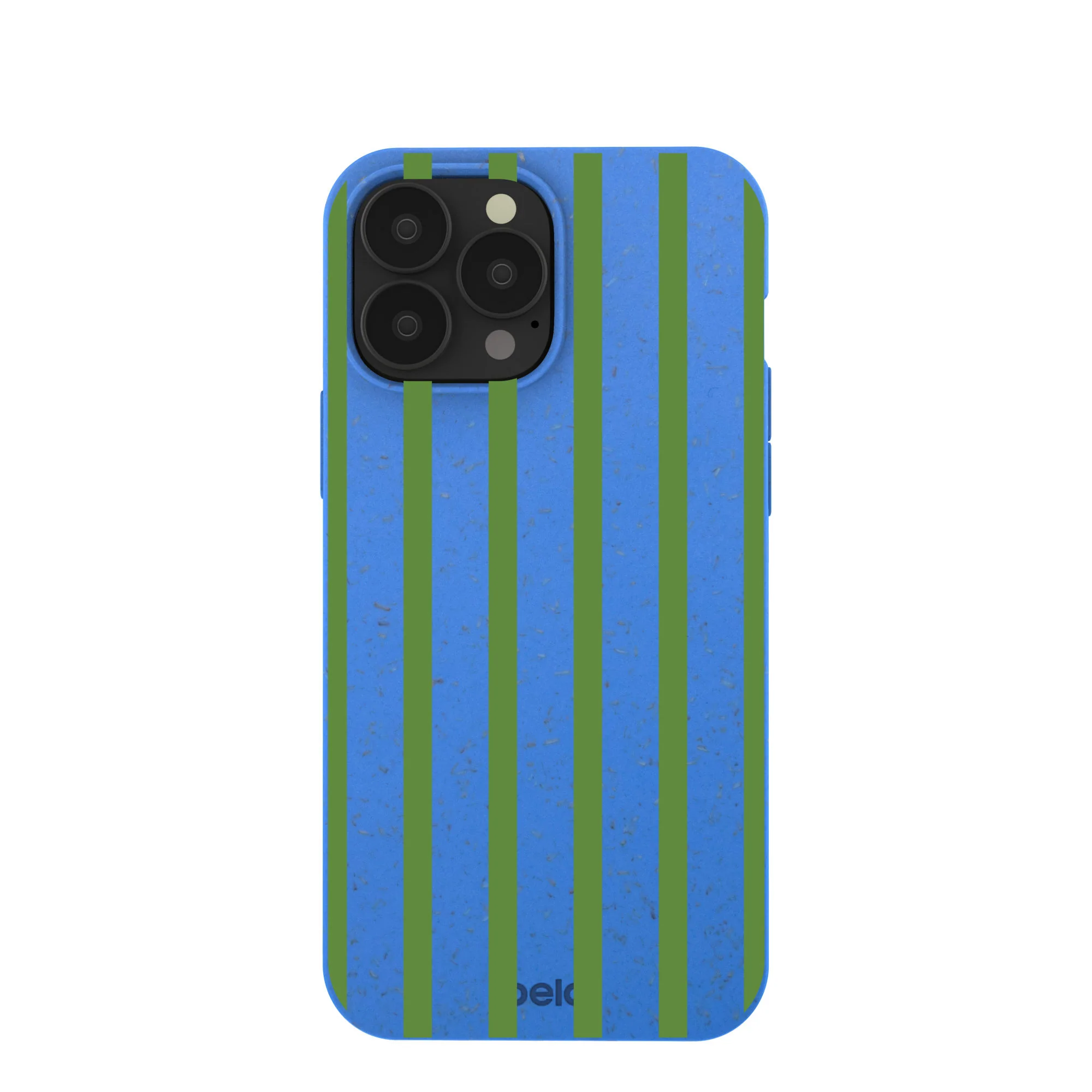 Electric Blue Earth Stripes iPhone 13 Pro Max Case