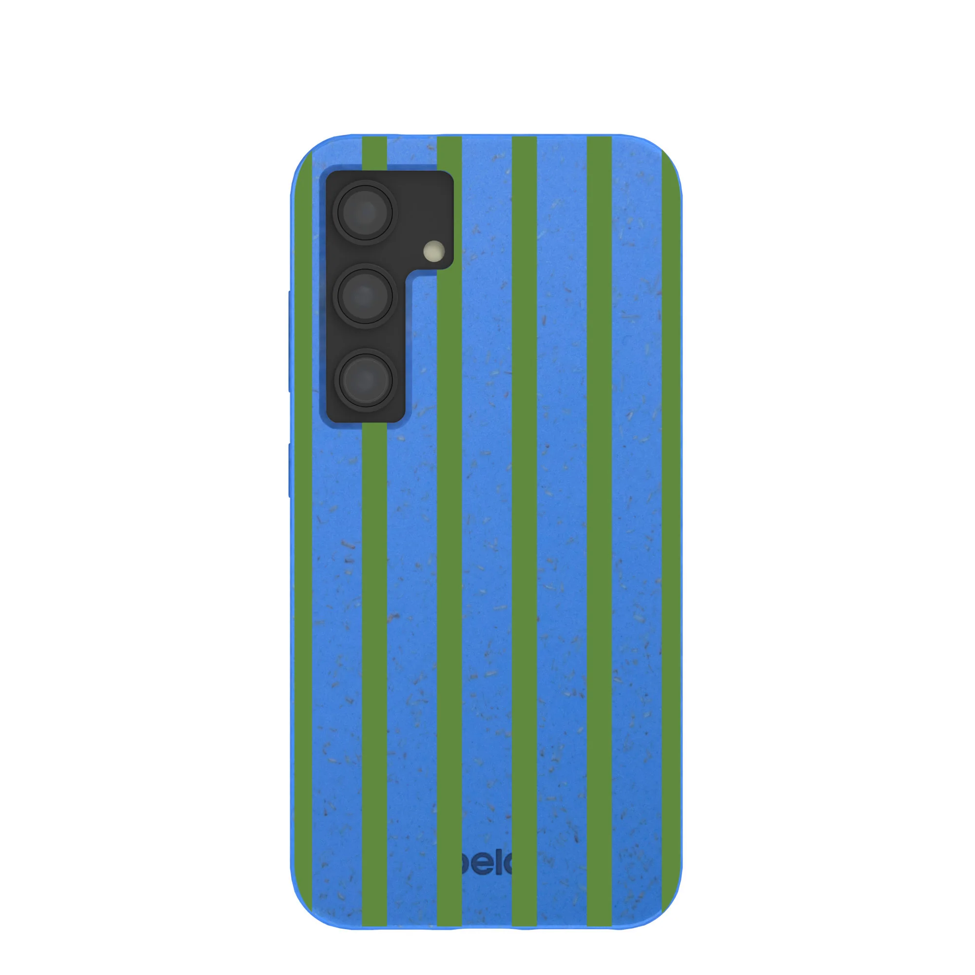 Electric Blue Earth Stripes Samsung Galaxy S24 Case