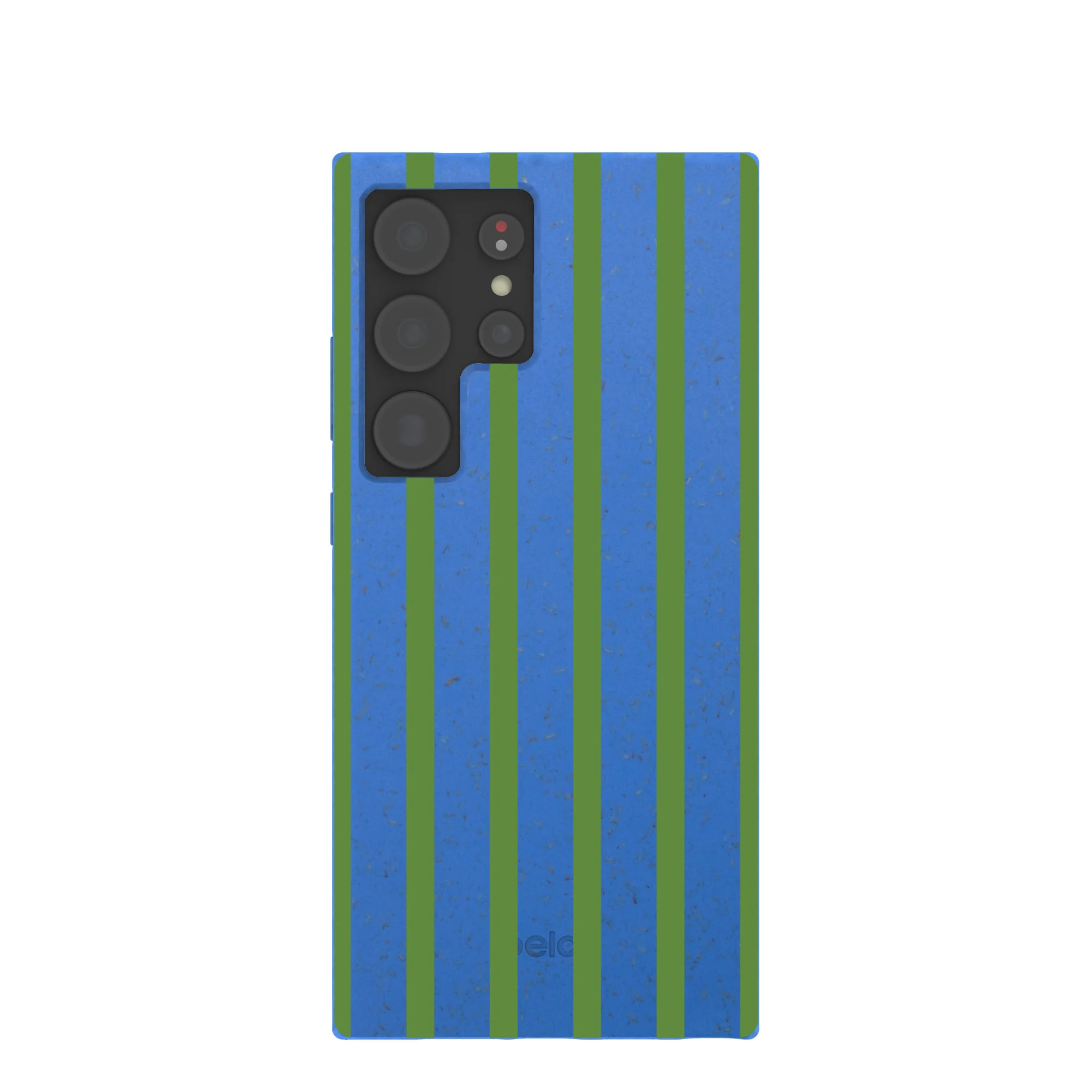 Electric Blue Earth Stripes Samsung Galaxy S24 Ultra Case