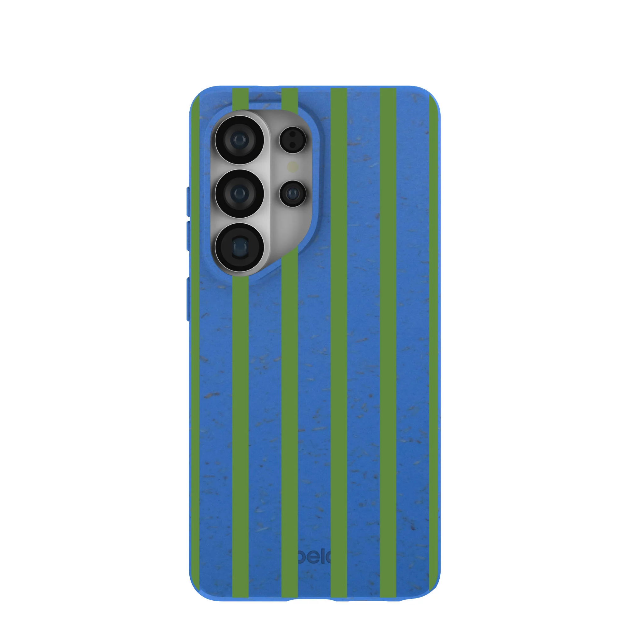 Electric Blue Earth Stripes Samsung Galaxy S26 Ultra Case