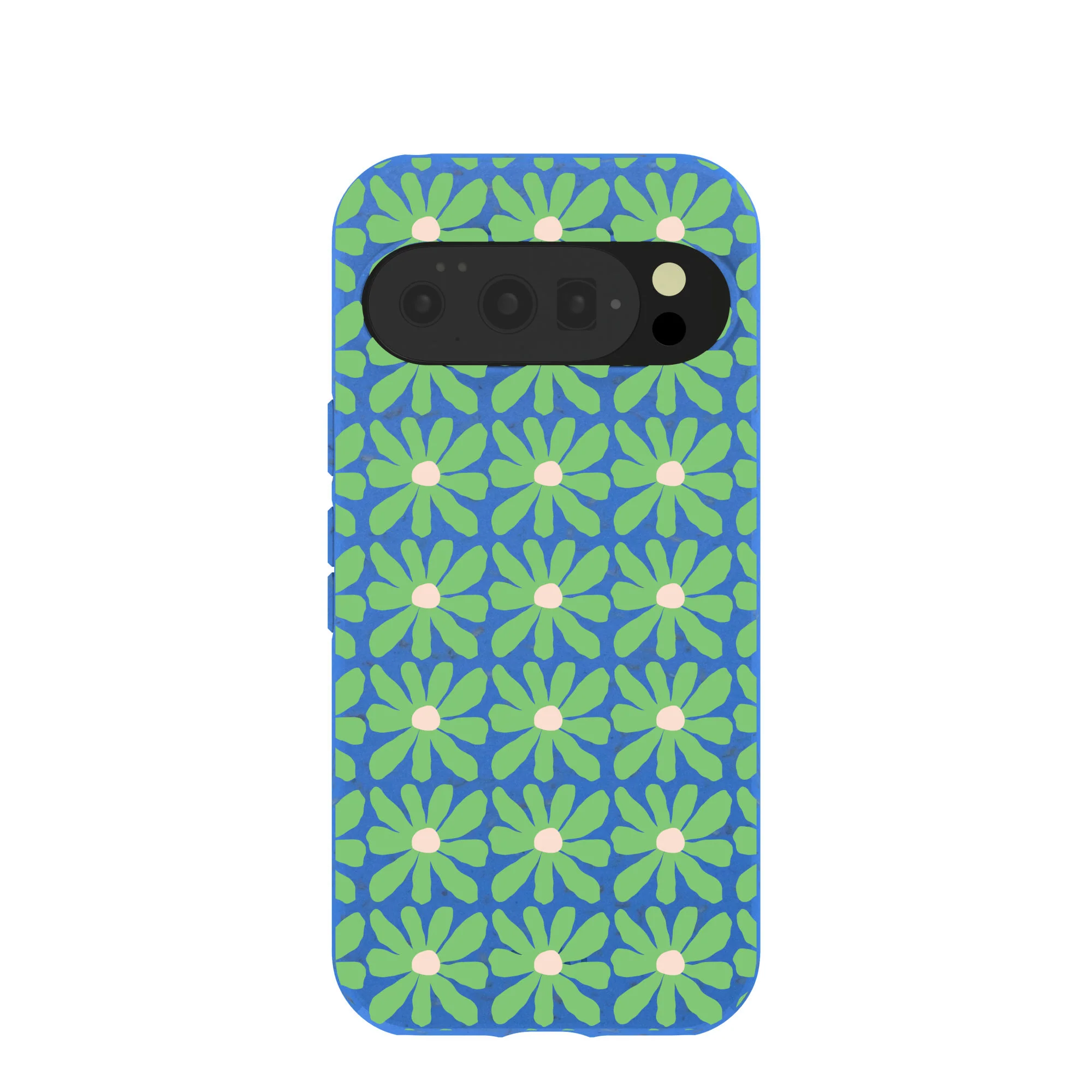 Electric Blue Flower Child Google Pixel 10/10 Pro Case