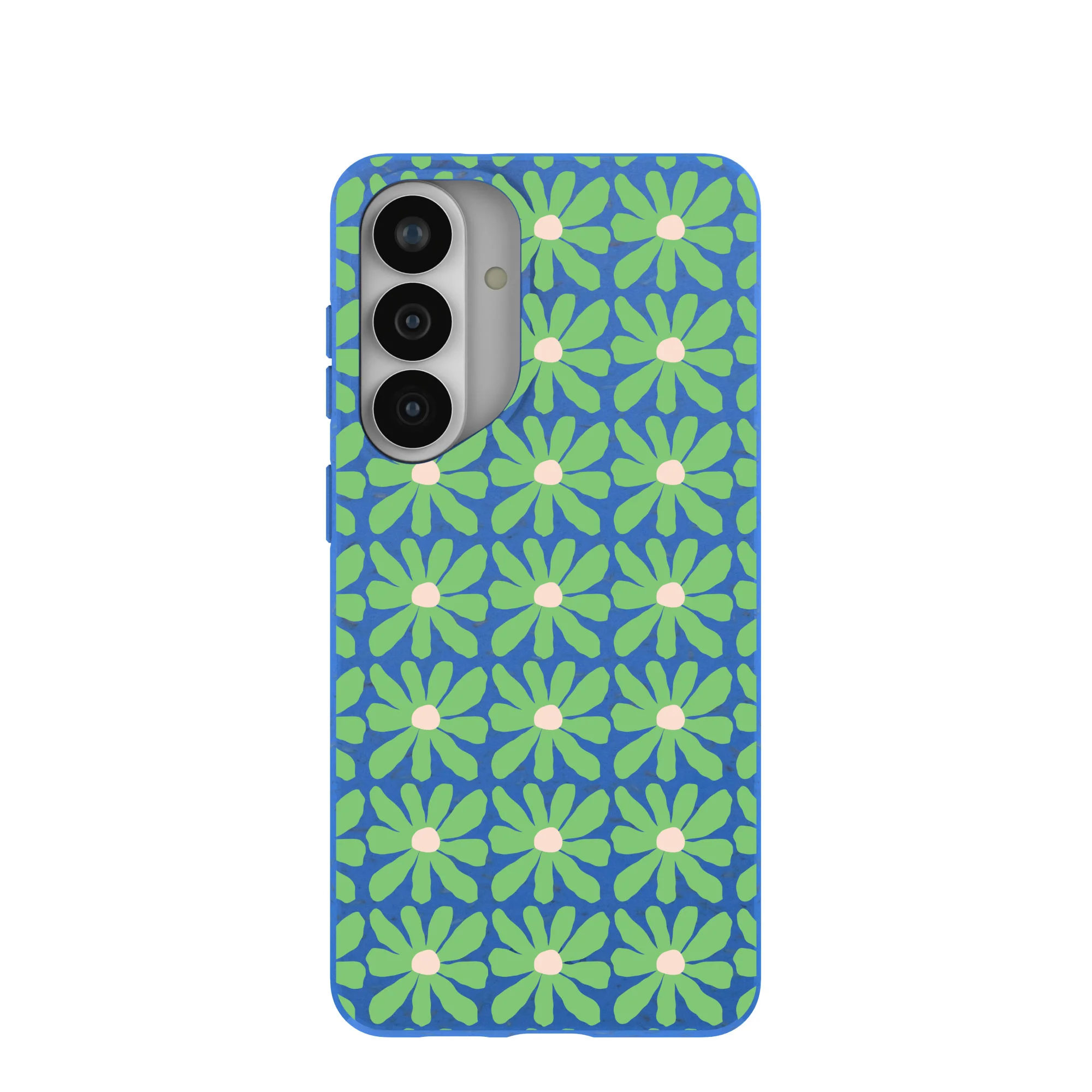 Electric Blue Flower Child Samsung Galaxy S26+(Plus) Case