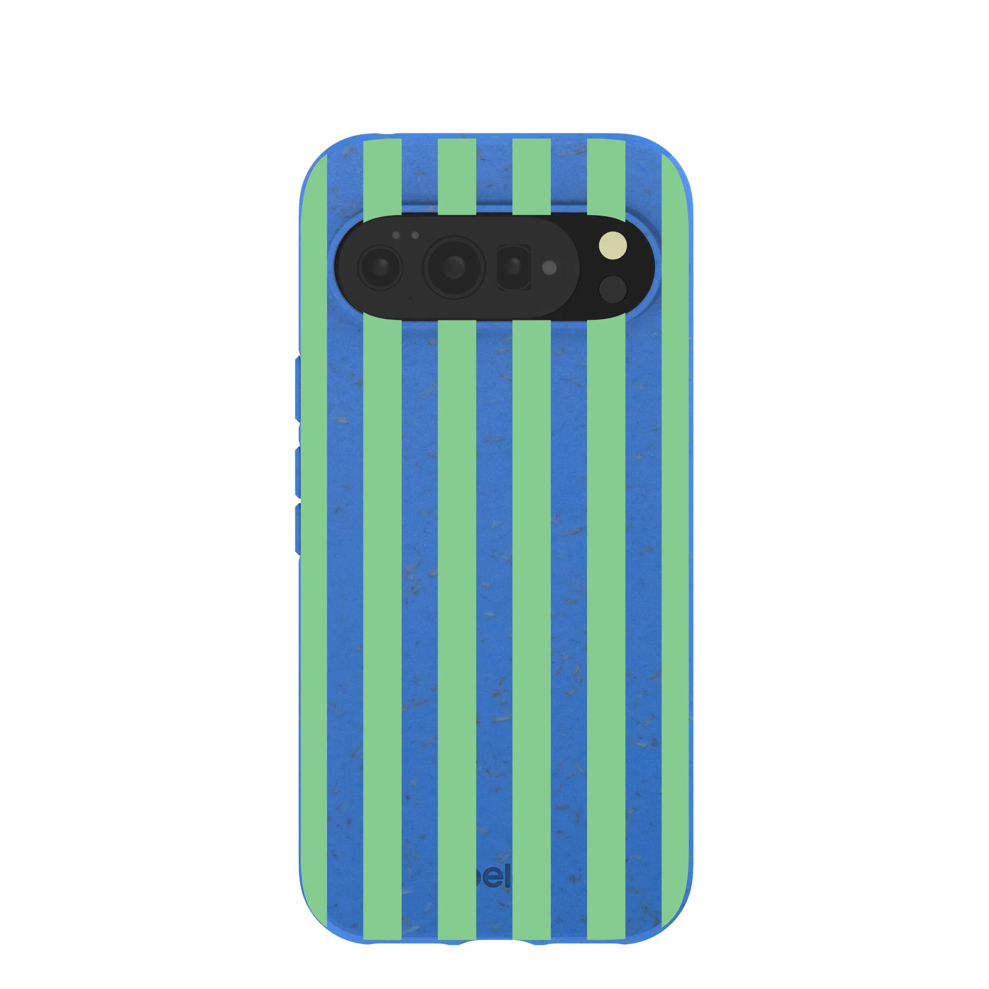 Electric Blue Fresh Green Stripes Google Pixel 10 Pro XL Case