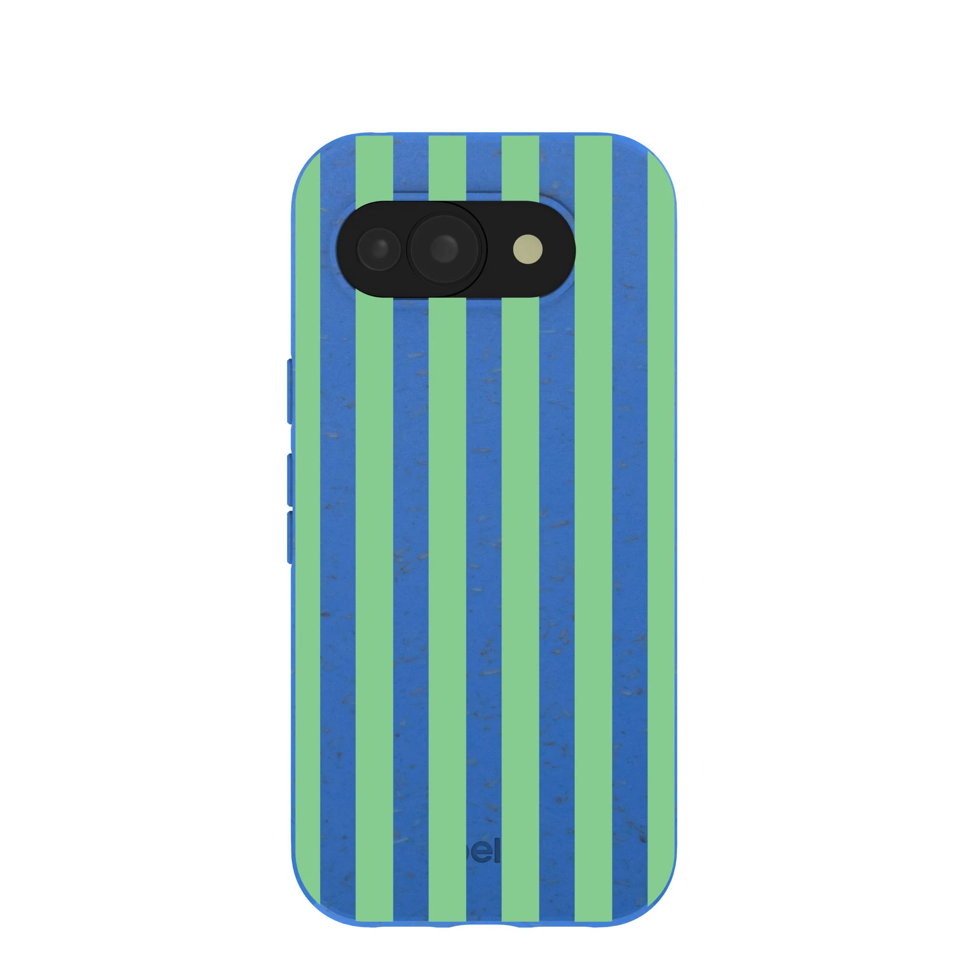 Electric Blue Fresh Green Stripes Google Pixel 10a Case