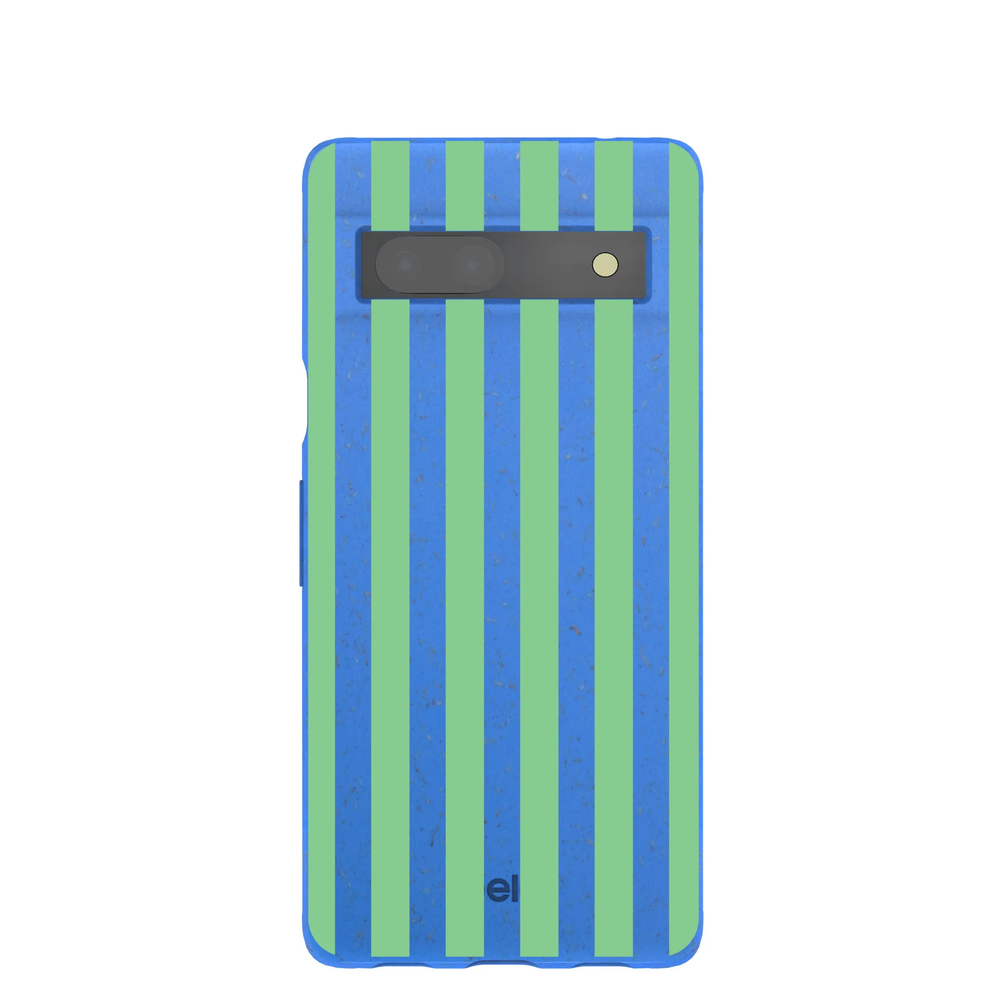 Electric Blue Fresh Green Stripes Google Pixel 7a Case