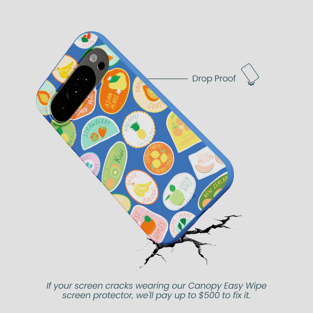 Electric Blue Frutti Club Google Pixel 10/10 Pro Case - Image 5