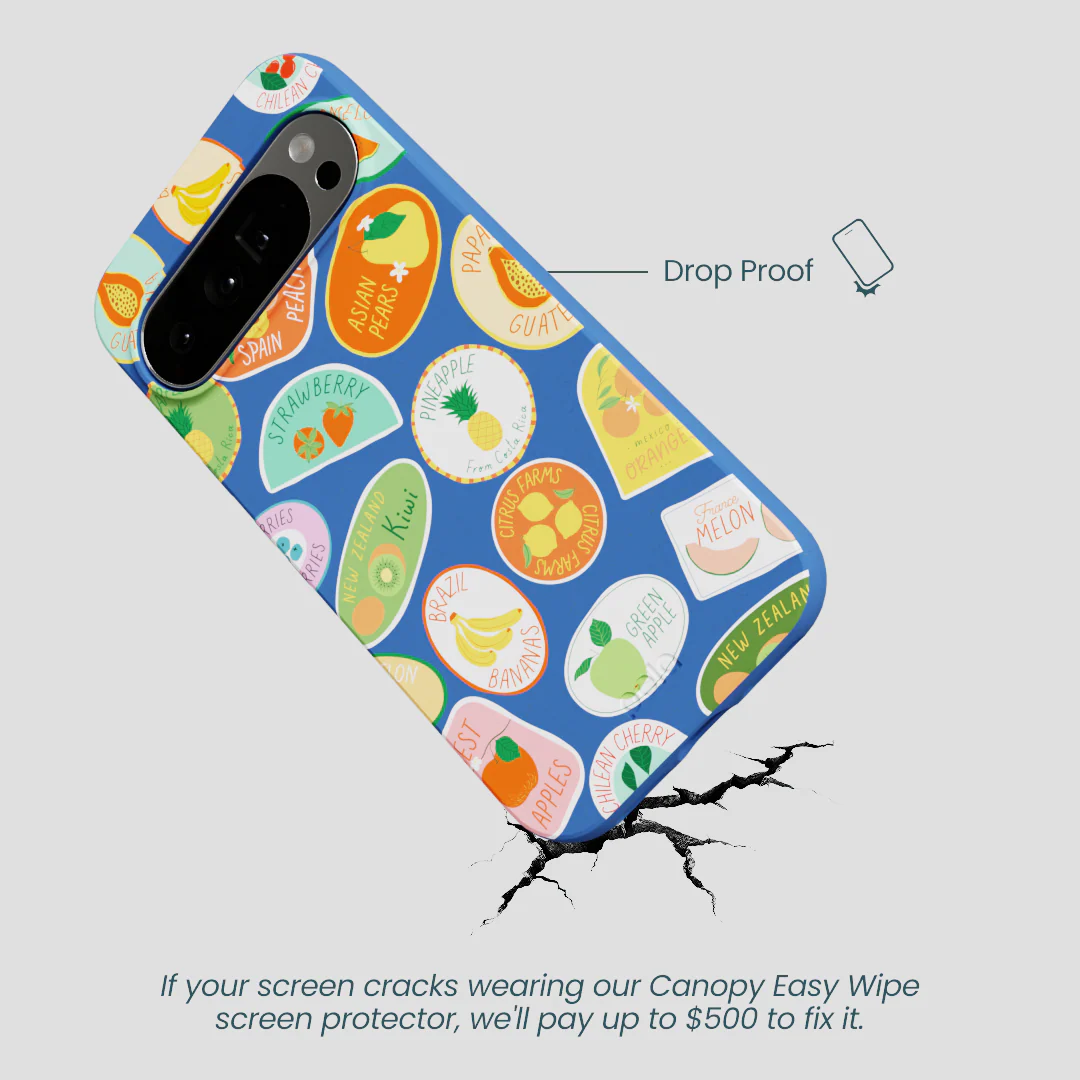 Electric Blue Frutti Club Google Pixel 10 Pro XL Case - Image 5