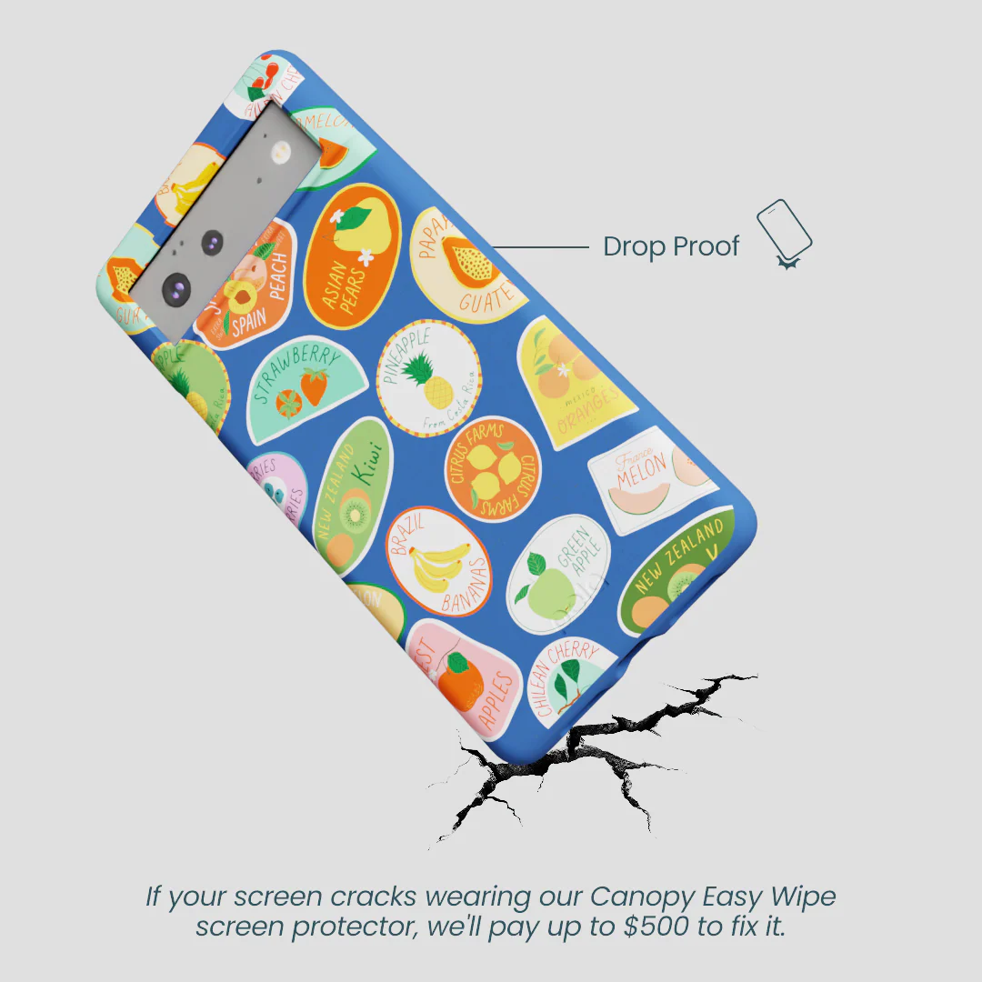 Electric Blue Frutti Club Google Pixel 6 Case - Image 5