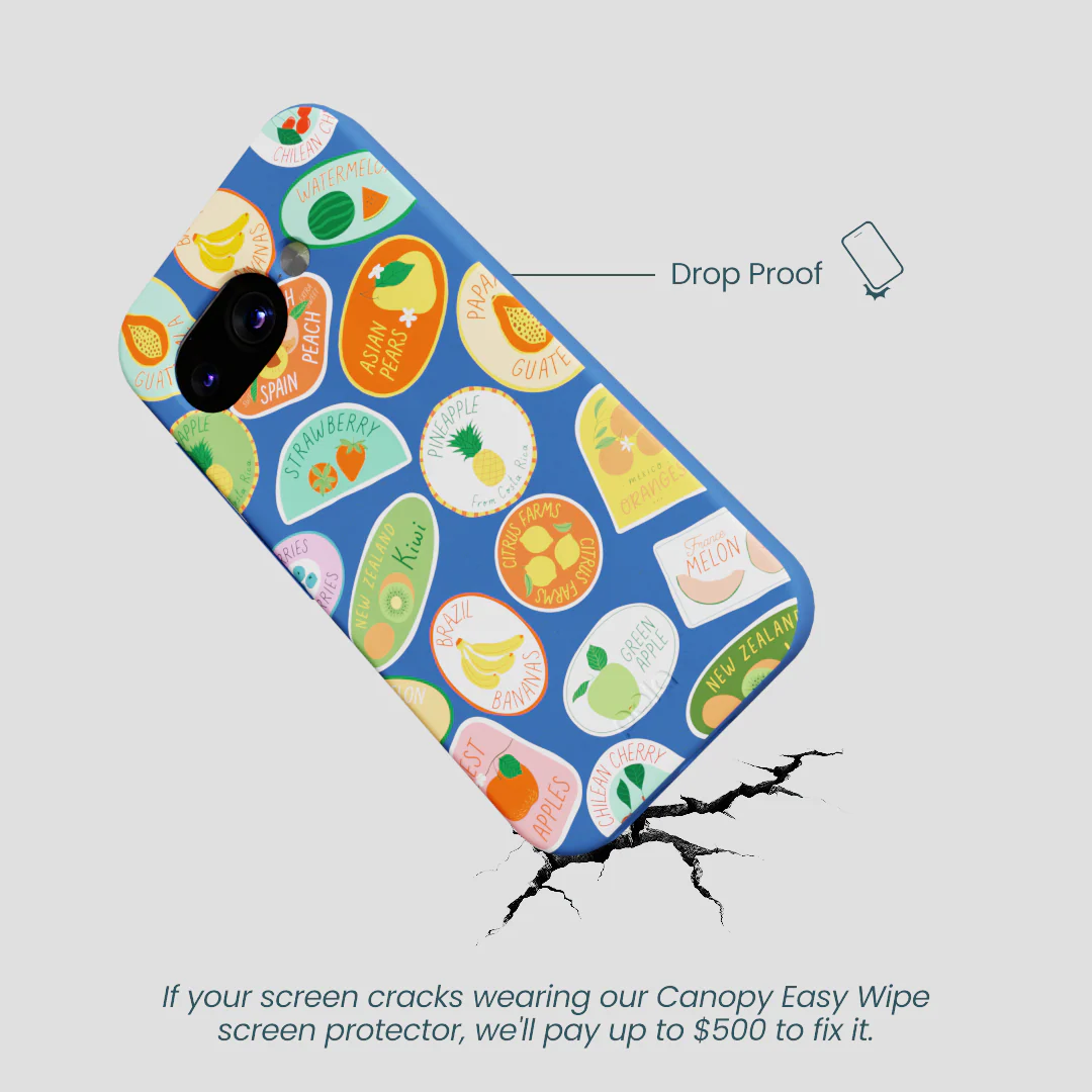 Electric Blue Frutti Club Google Pixel 9a Case - Image 5