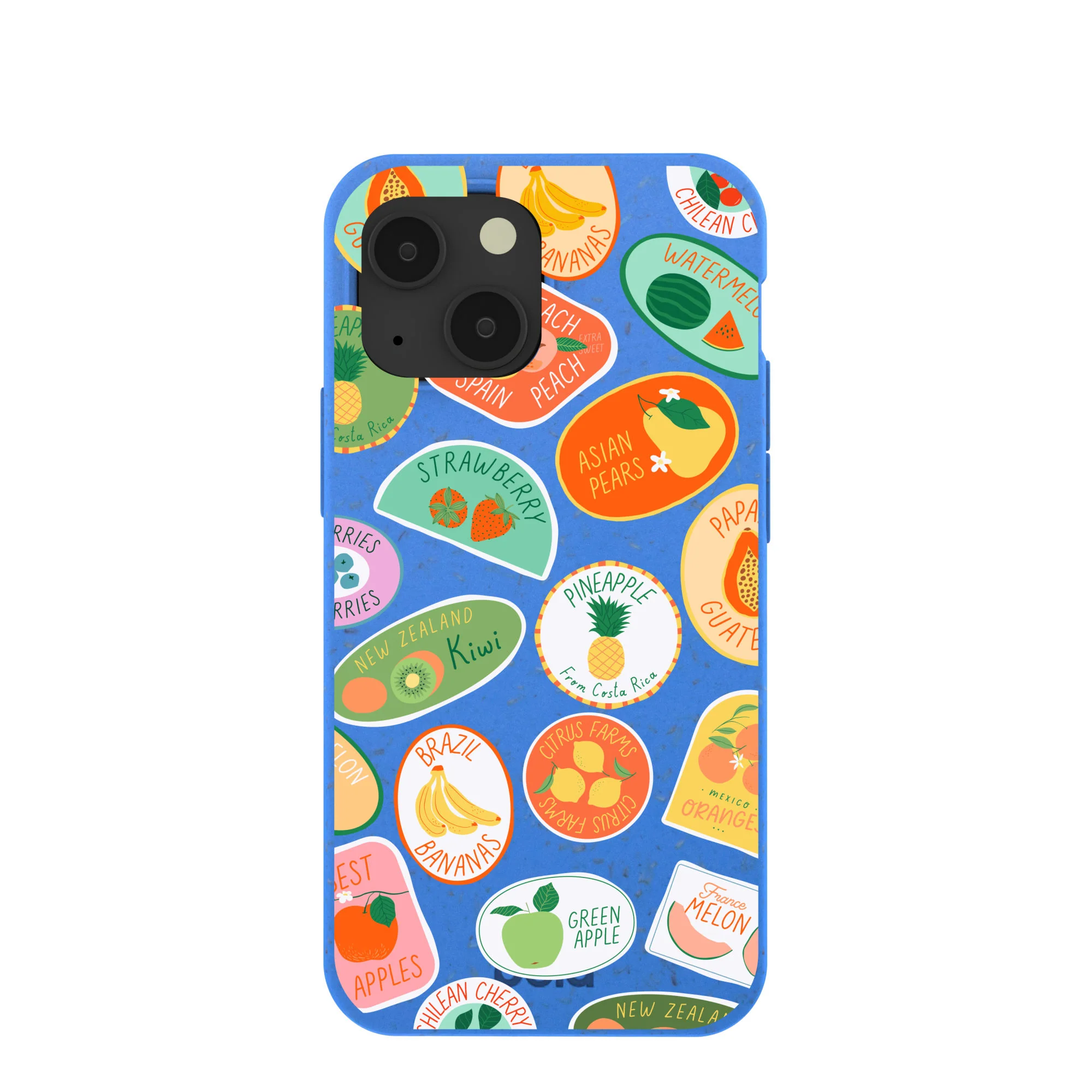 Electric Blue Frutti Club iPhone 13 Mini Case