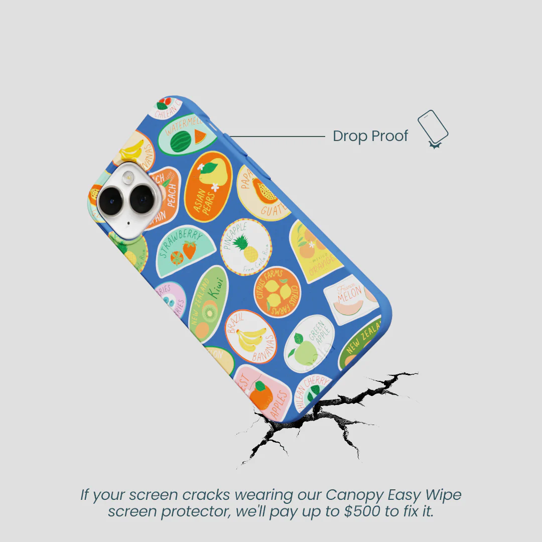 Electric Blue Frutti Club iPhone 13 Mini Case - Image 5