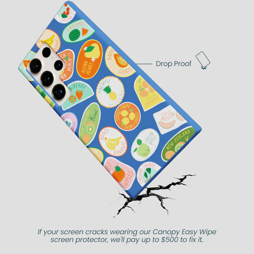 Electric Blue Frutti Club Samsung Galaxy S24 Ultra Case - Image 5
