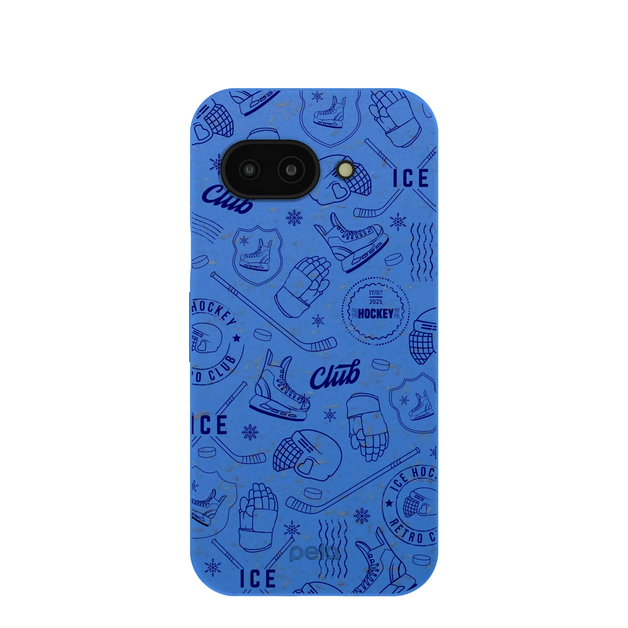 Electric Blue Hockey Postage Google Pixel 9a Case