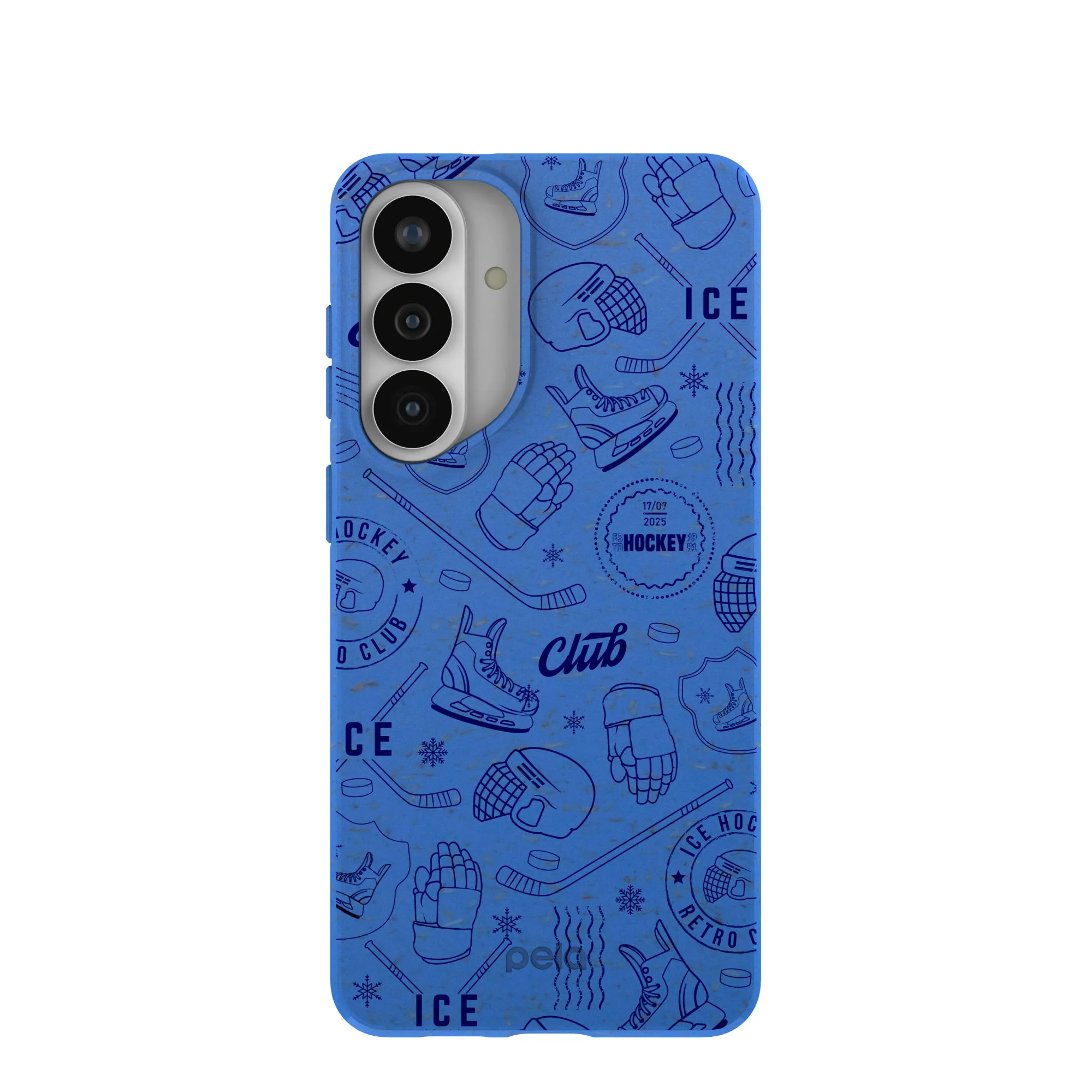 Electric Blue Hockey Postage Samsung Galaxy S26+(Plus) Case