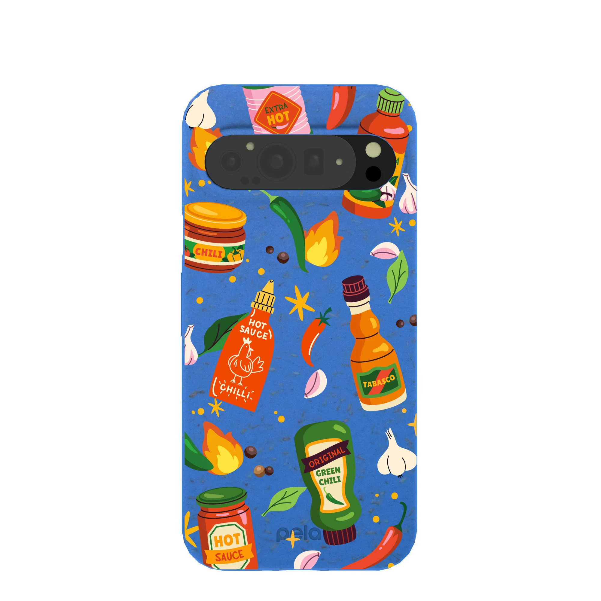 Electric Blue Hot Stuff Google Pixel 9 Pro XL Case