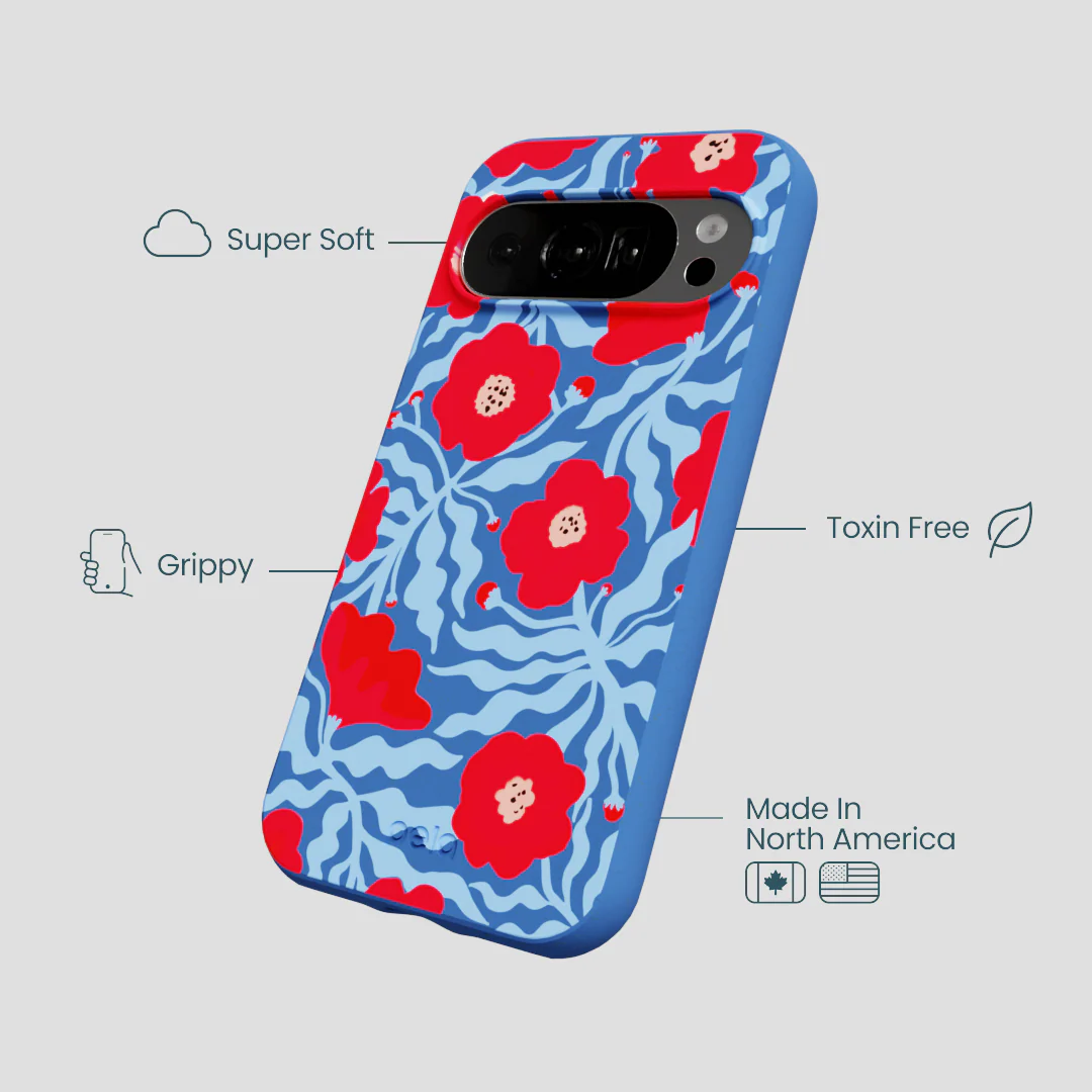 Electric Blue Indigo Ember Google Pixel 10/10 Pro Case - Image 3