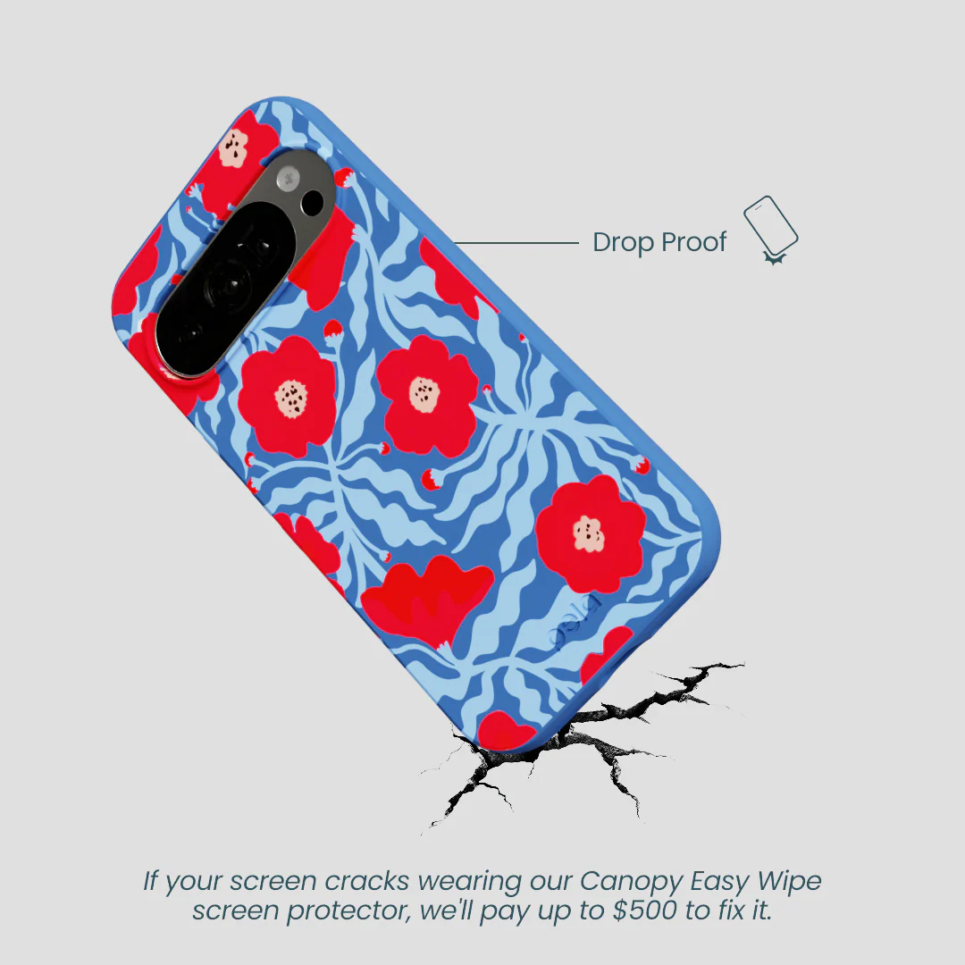 Electric Blue Indigo Ember Google Pixel 10/10 Pro Case - Image 4