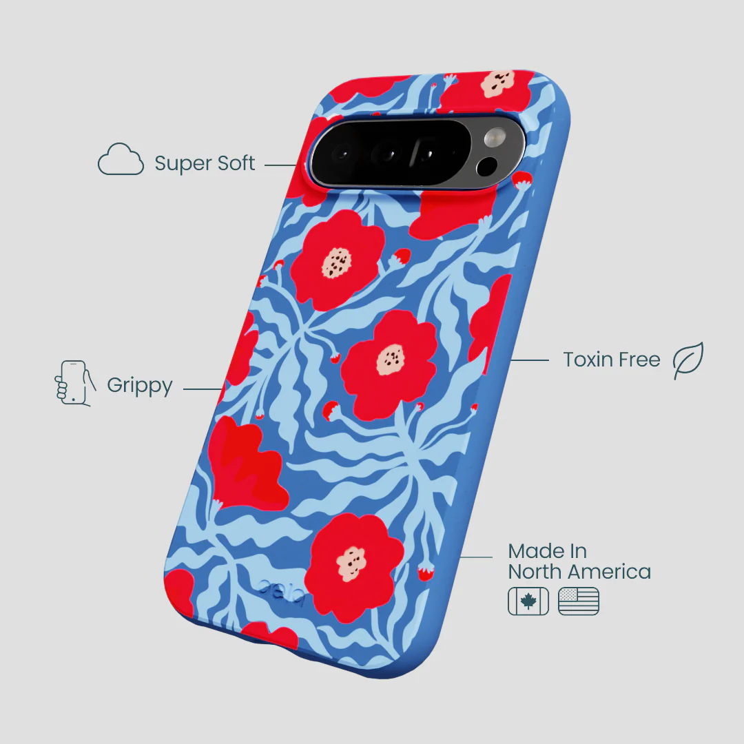 Electric Blue Indigo Ember Google Pixel 10 Pro XL Case - Image 3