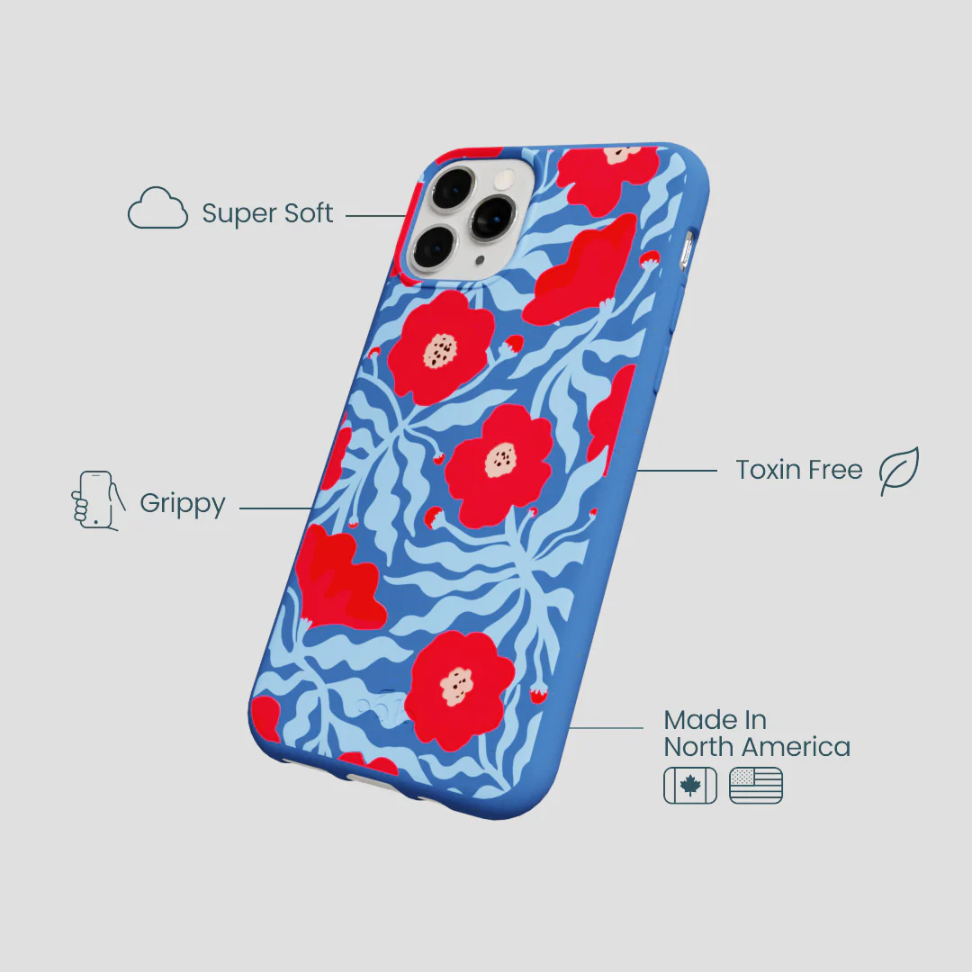 Electric Blue Indigo Ember iPhone 11 Pro Case - Image 3