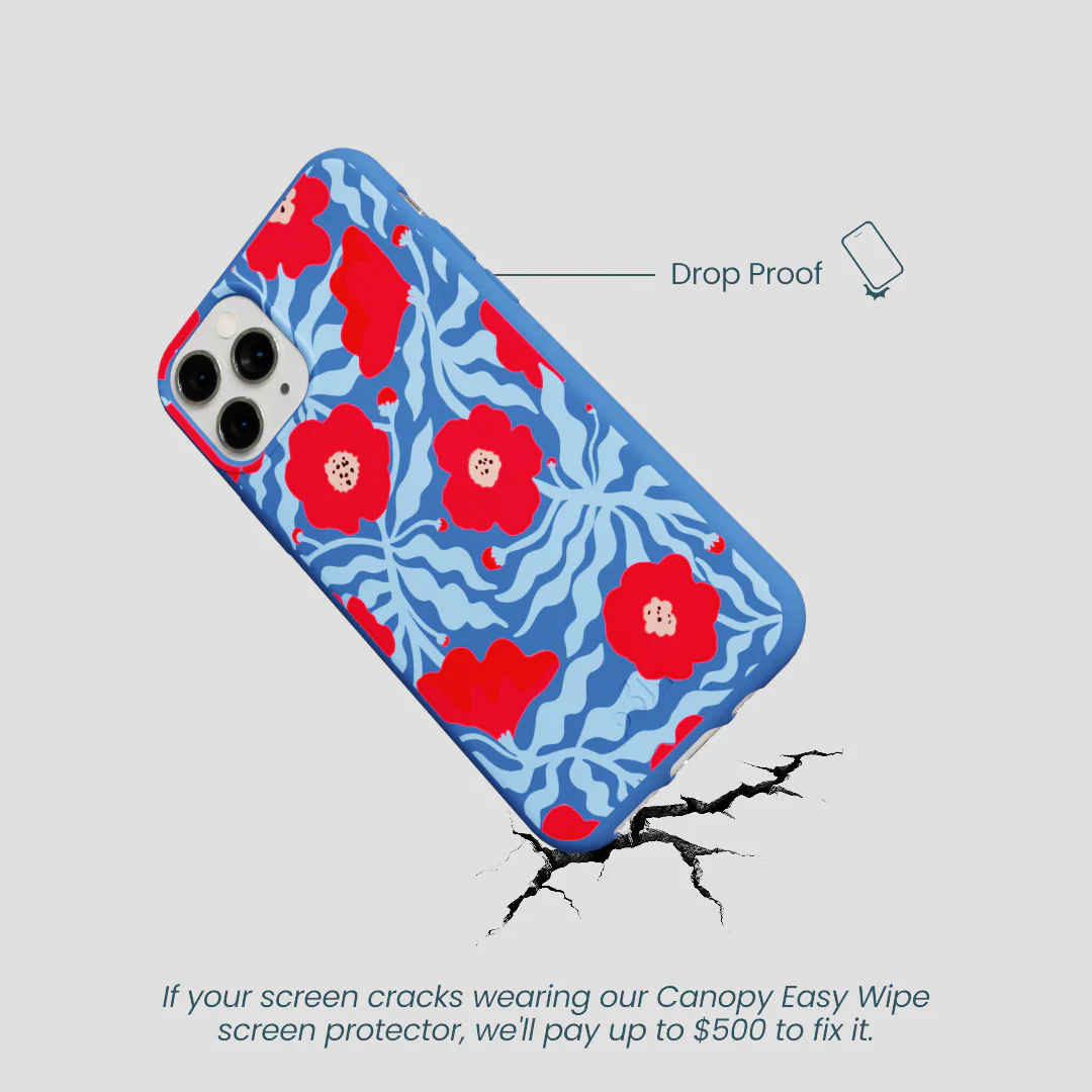 Electric Blue Indigo Ember iPhone 11 Pro Case - Image 4
