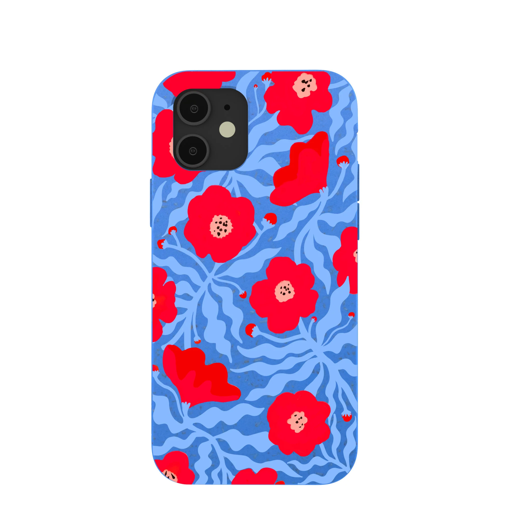 Electric Blue Indigo Ember iPhone 12/ iPhone 12 Pro Case