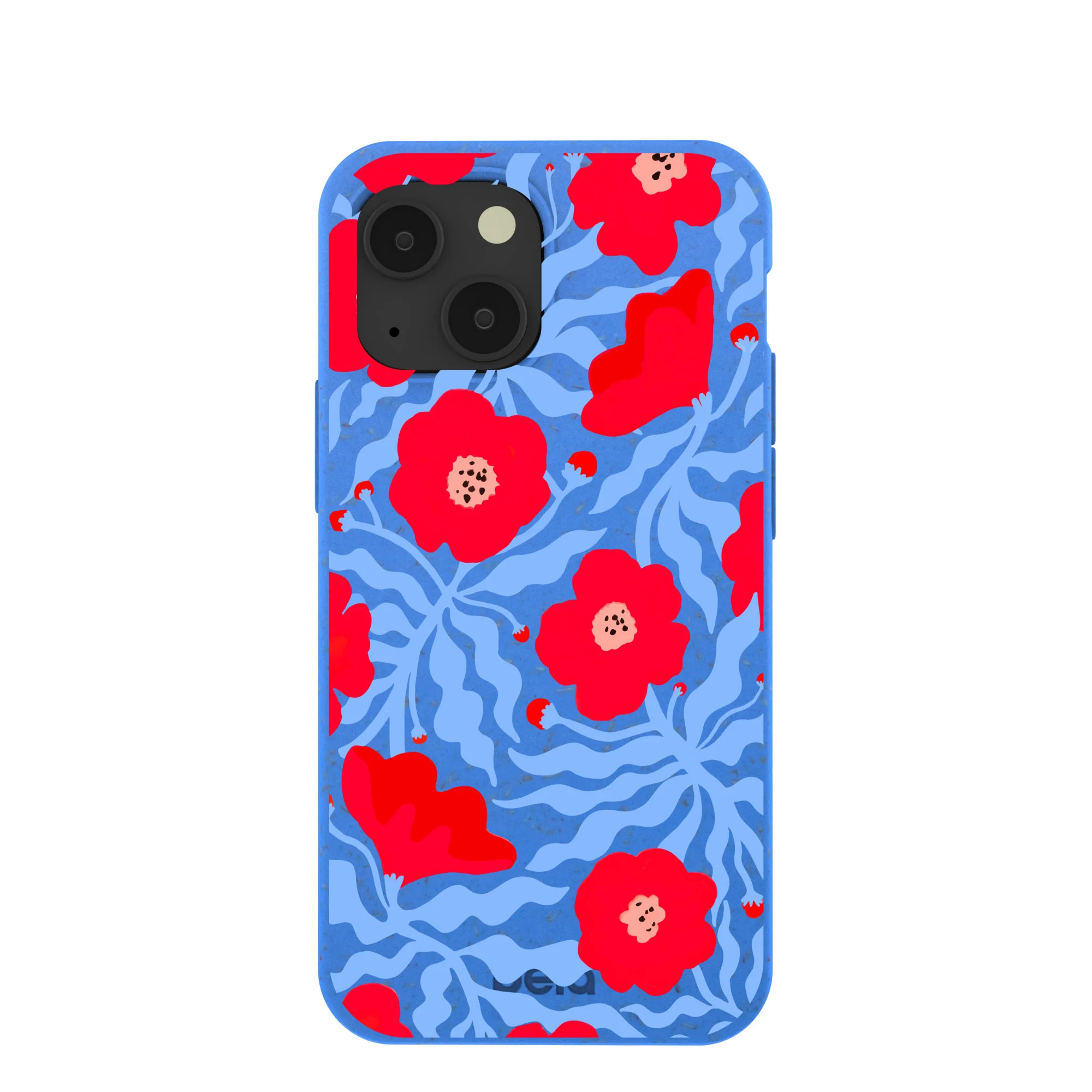 Electric Blue Indigo Ember iPhone 13 Mini Case