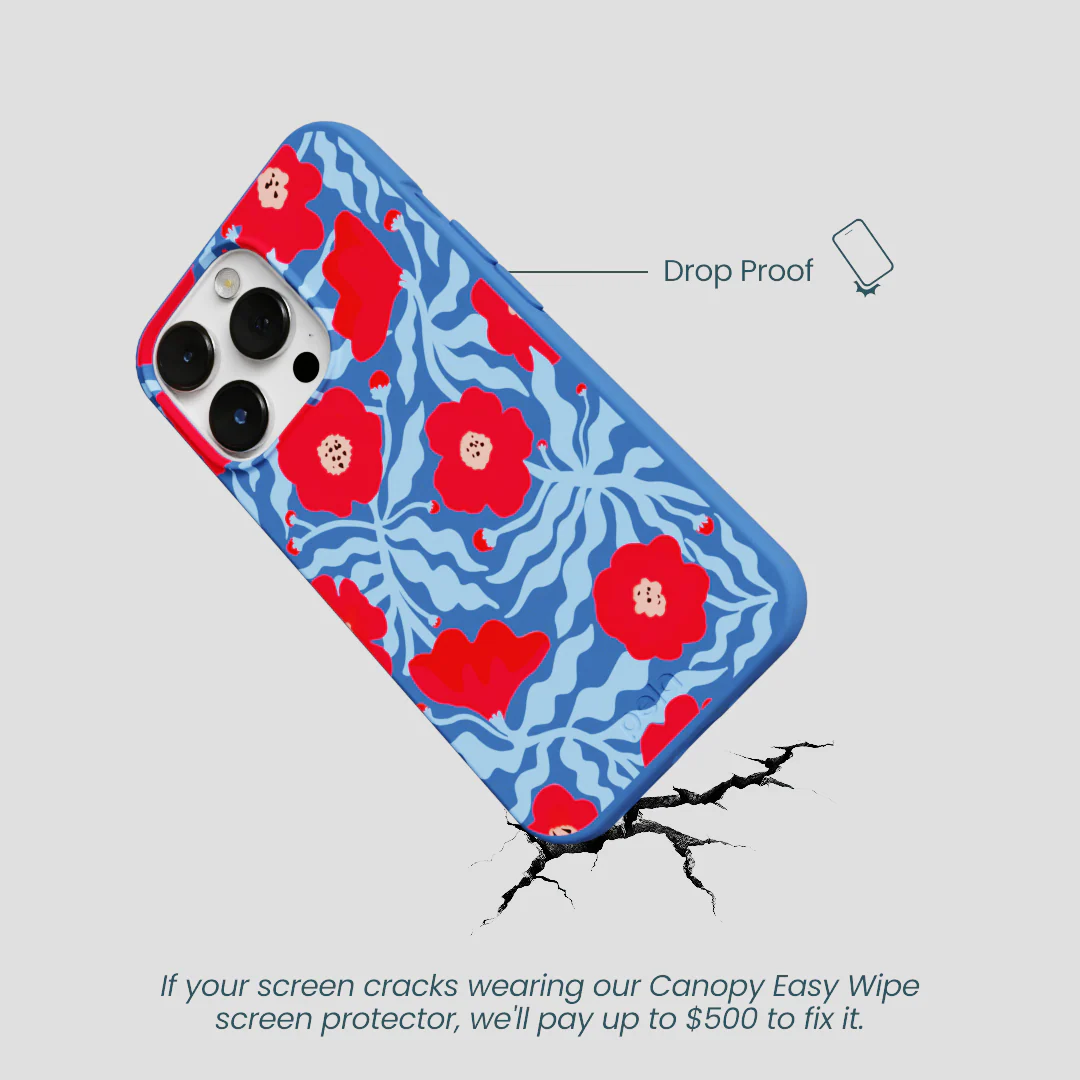 Electric Blue Indigo Ember iPhone 13 Pro Case - Image 4