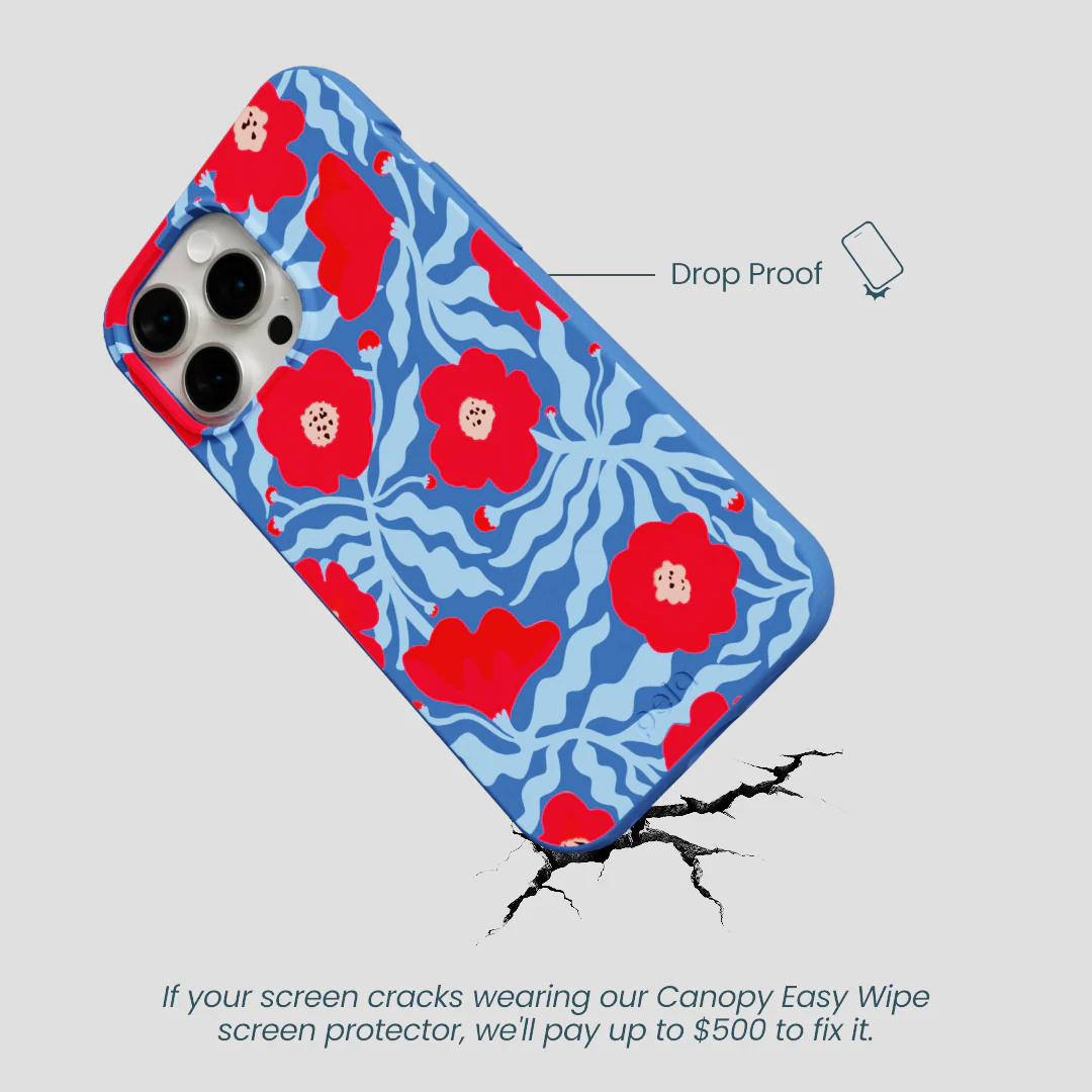 Electric Blue Indigo Ember iPhone 15 Pro Max Case - Image 4