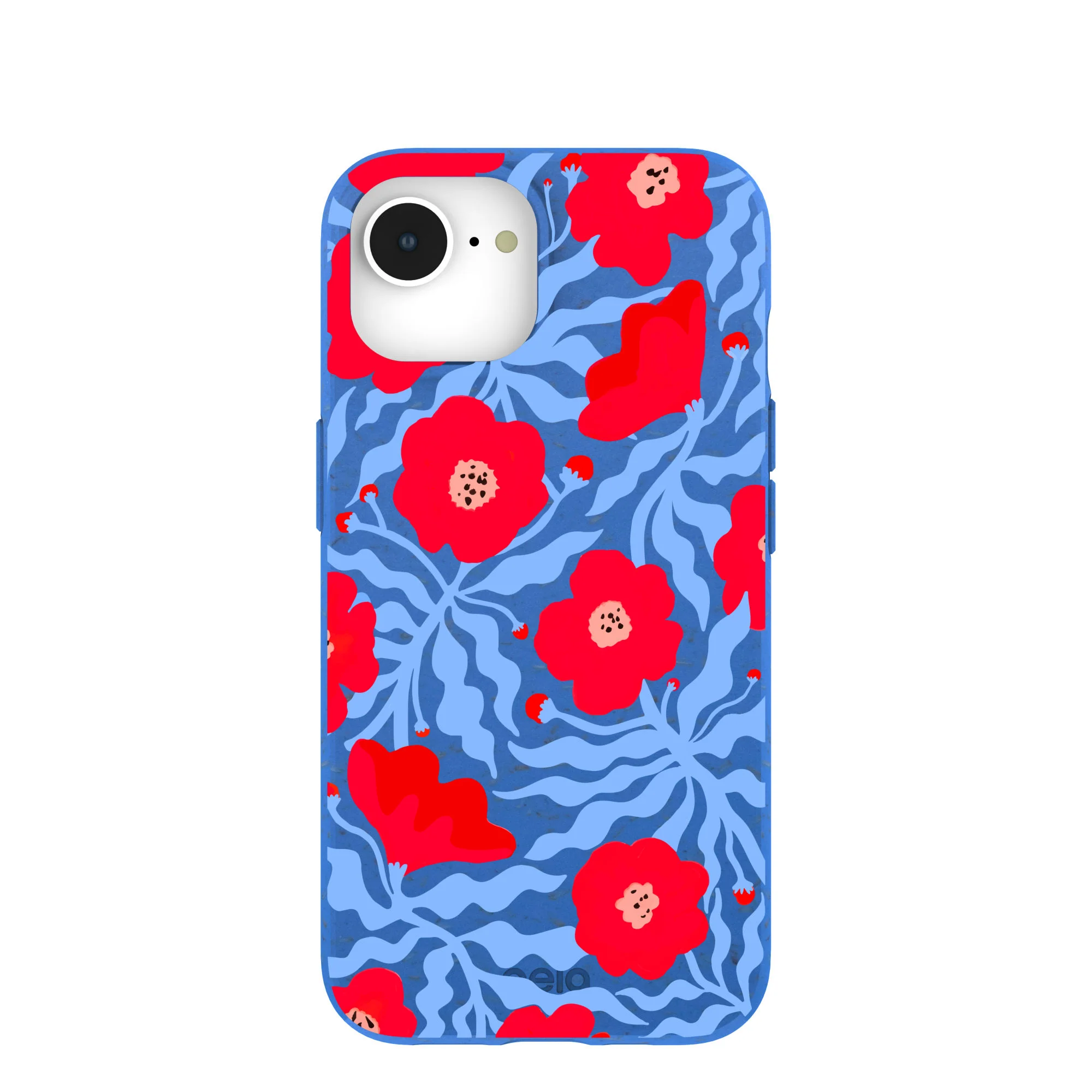 Electric Blue Indigo Ember iPhone 16e/17e Case