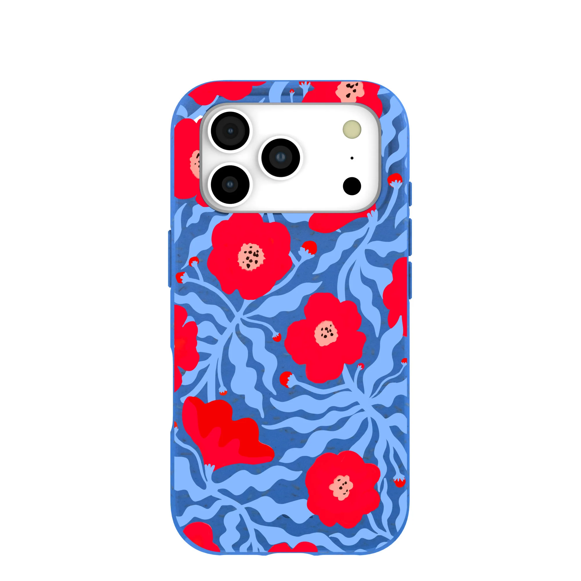 Electric Blue Indigo Ember iPhone 17 Pro Case
