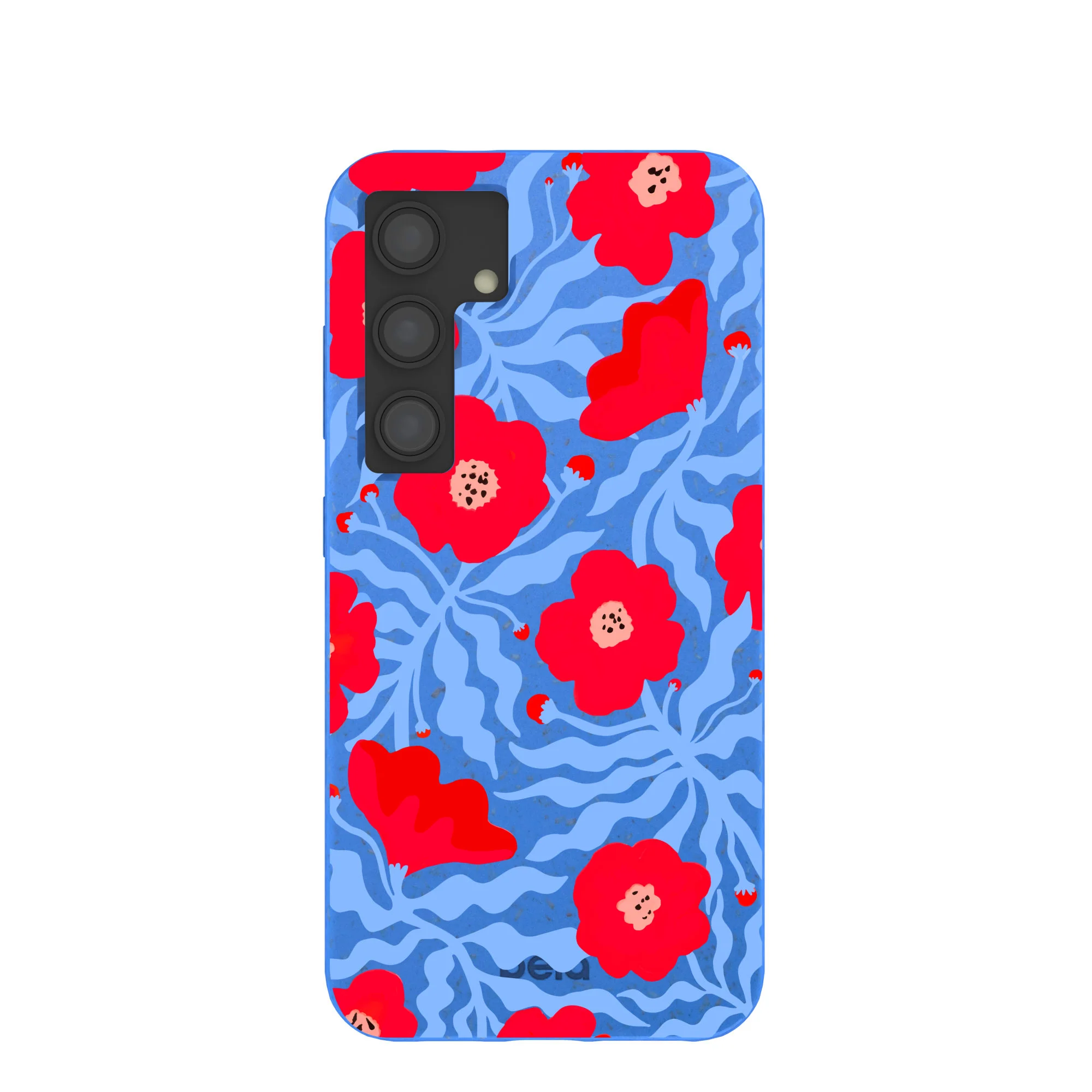 Electric Blue Indigo Ember Samsung Galaxy S24 Case
