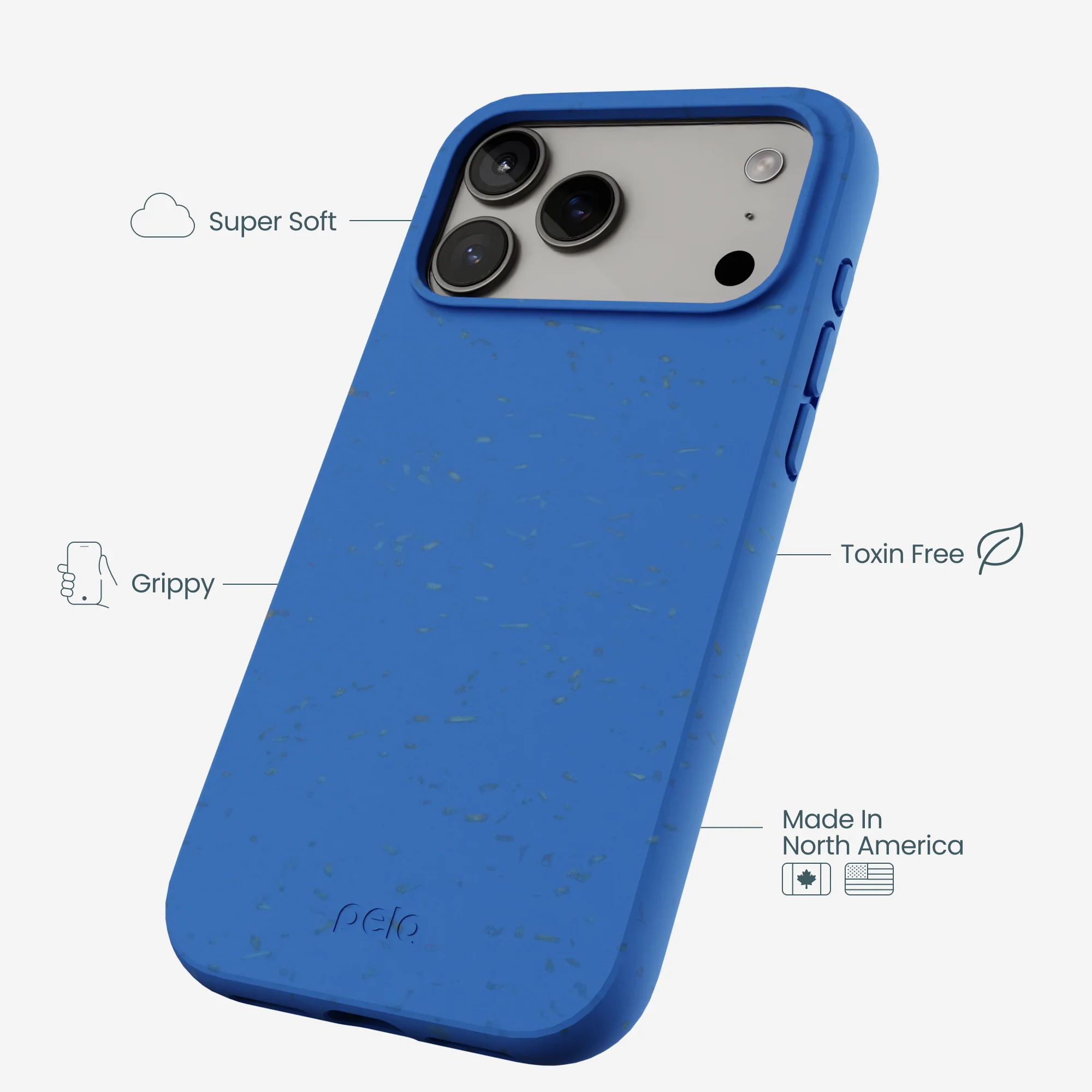 Electric Blue iPhone 17 Pro Max Case - Image 4