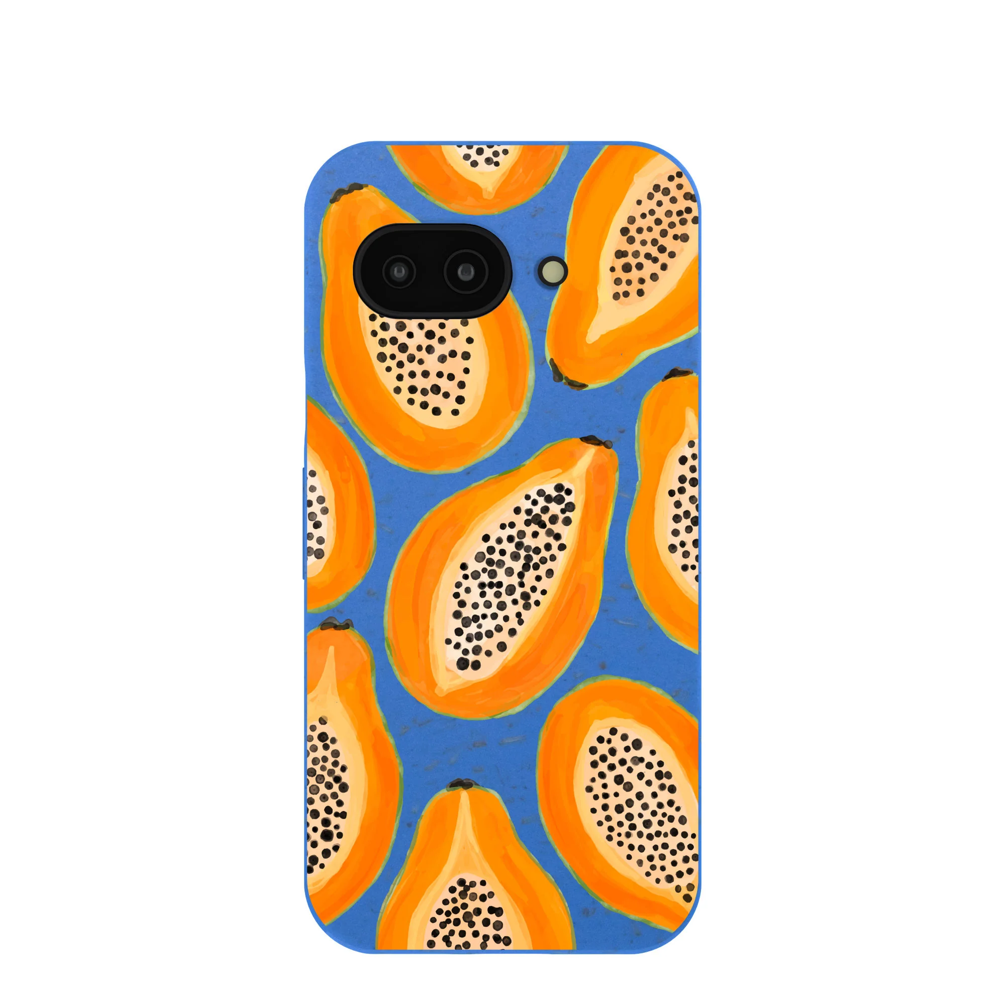 Electric Blue Juicy Papayas Google Pixel 9a Case