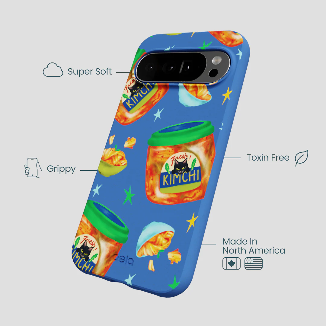 Electric Blue Kimchi Club Google Pixel 10 Pro XL Case - Image 4