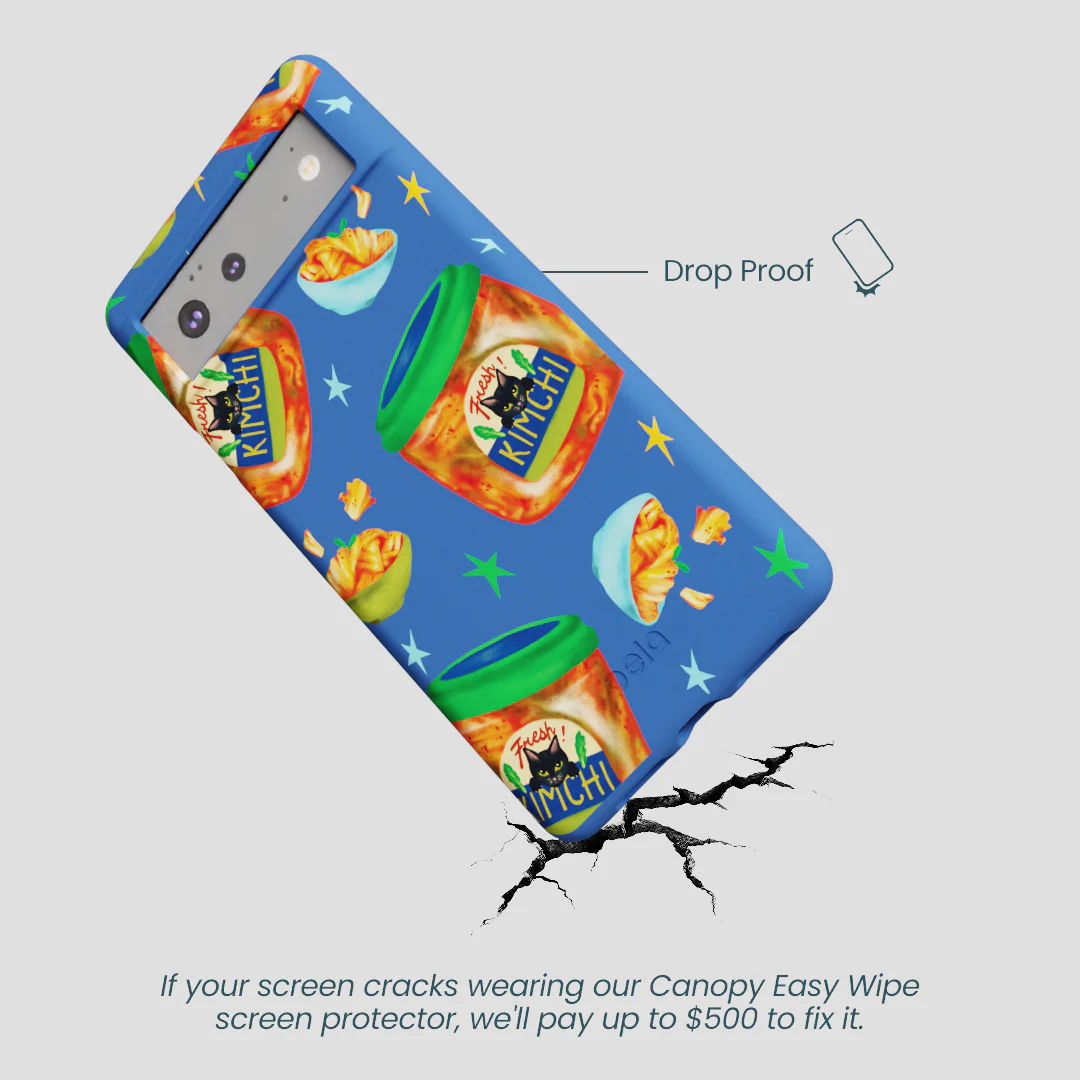 Electric Blue Kimchi Club Google Pixel 6 Case - Image 5