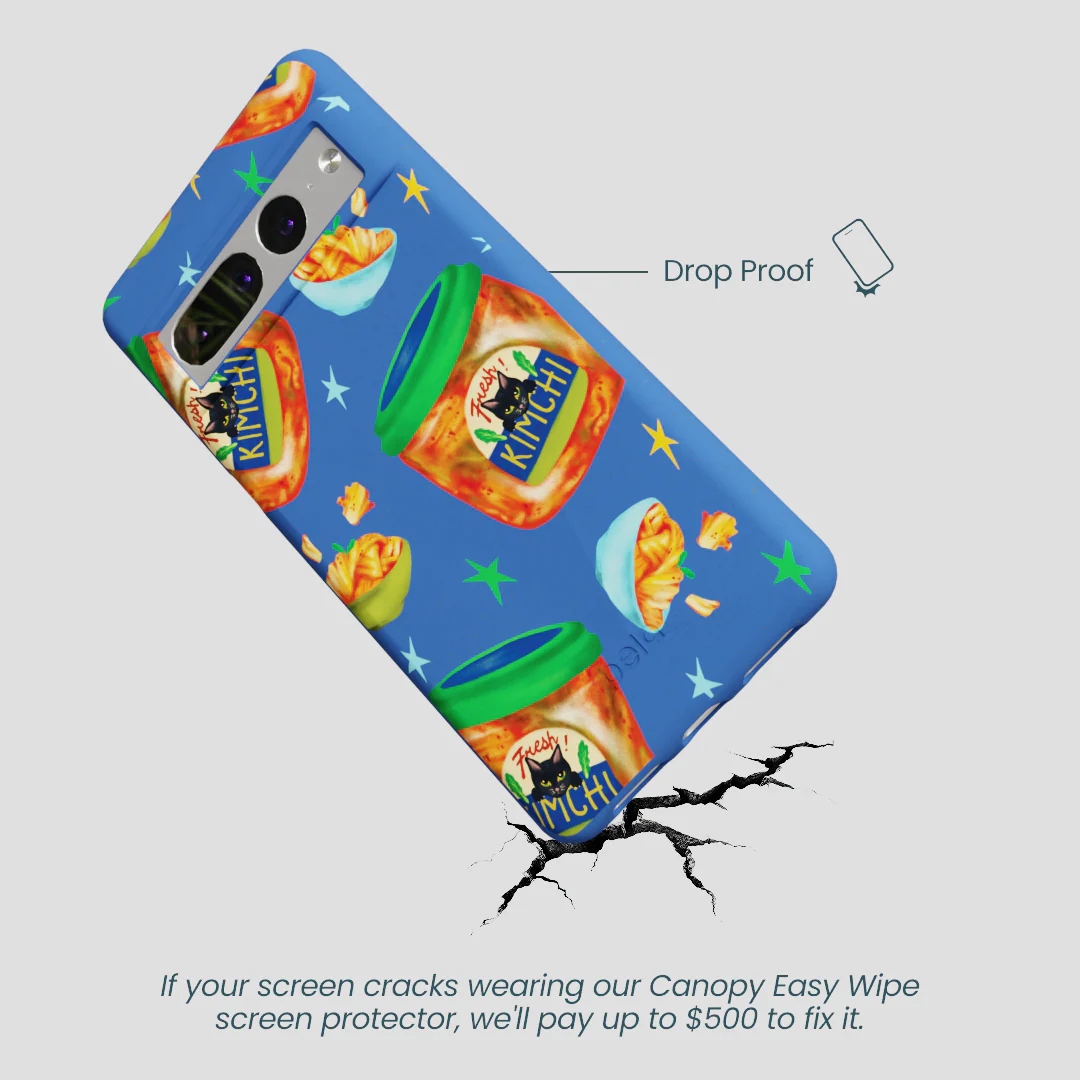 Electric Blue Kimchi Club Google Pixel 7 Pro Case - Image 5
