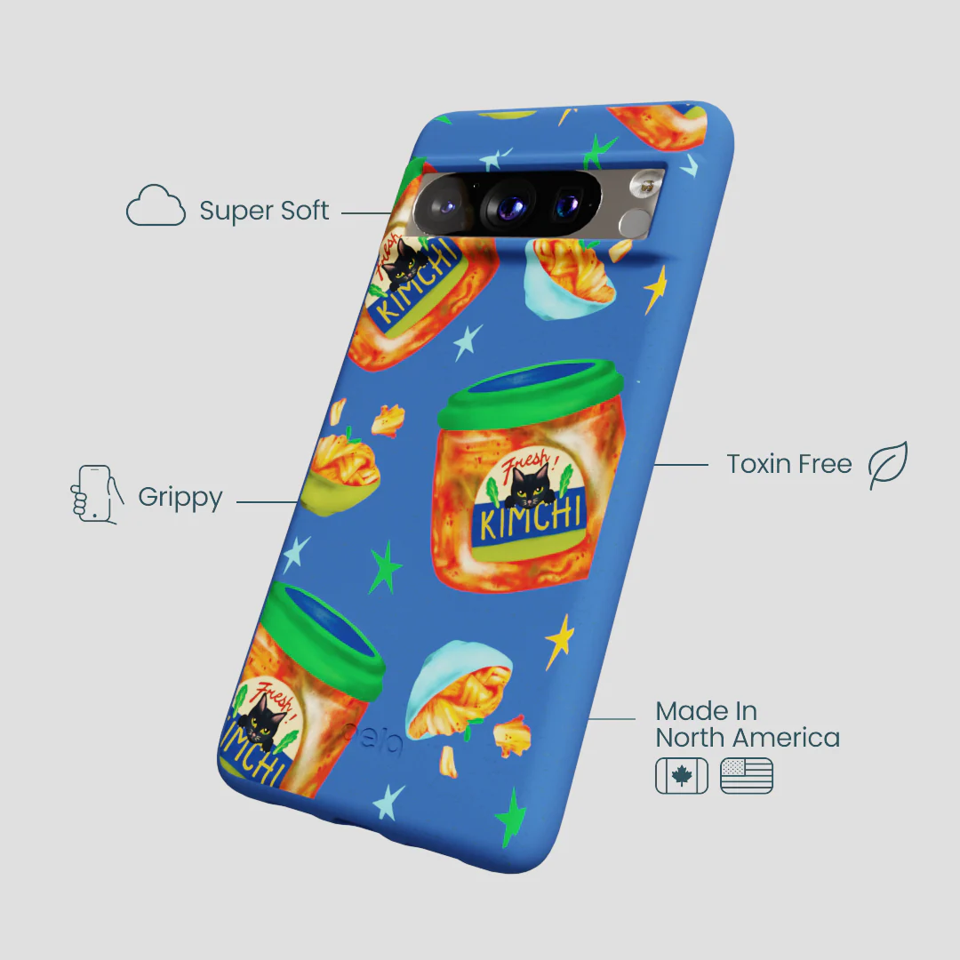 Electric Blue Kimchi Club Google Pixel 8 Pro Case - Image 4