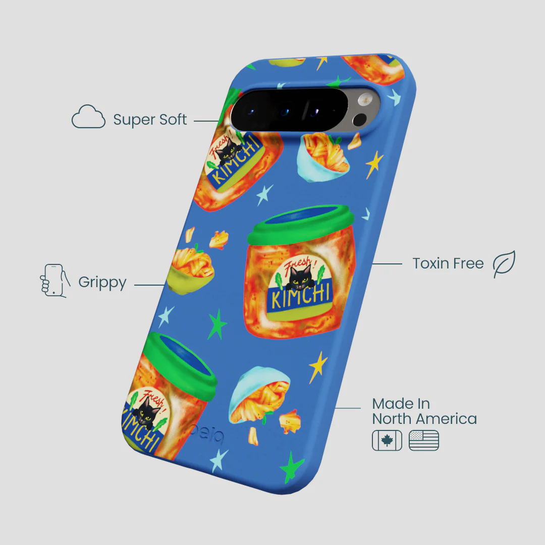 Electric Blue Kimchi Club Google Pixel 9 Pro XL Case - Image 4