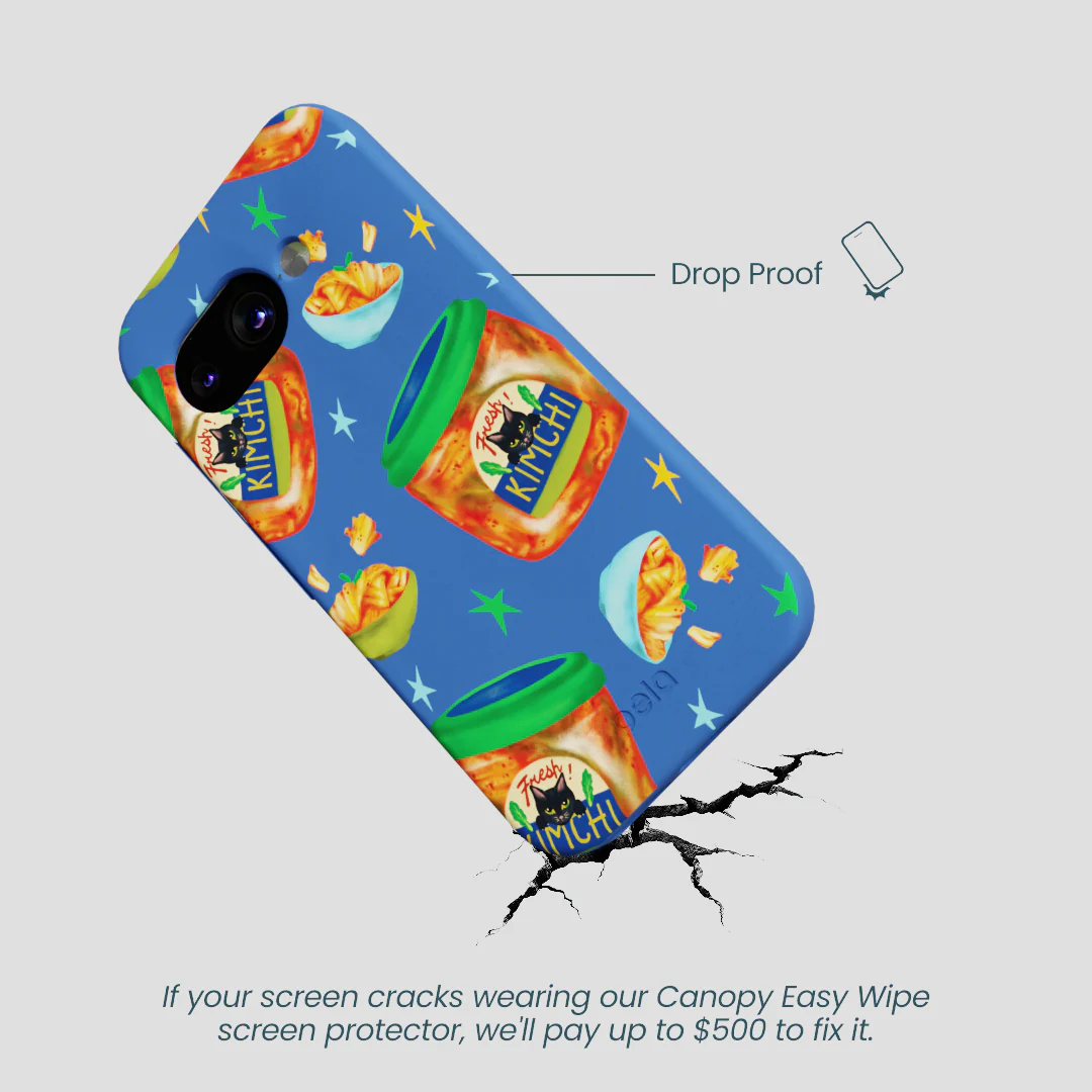 Electric Blue Kimchi Club Google Pixel 9a Case - Image 5