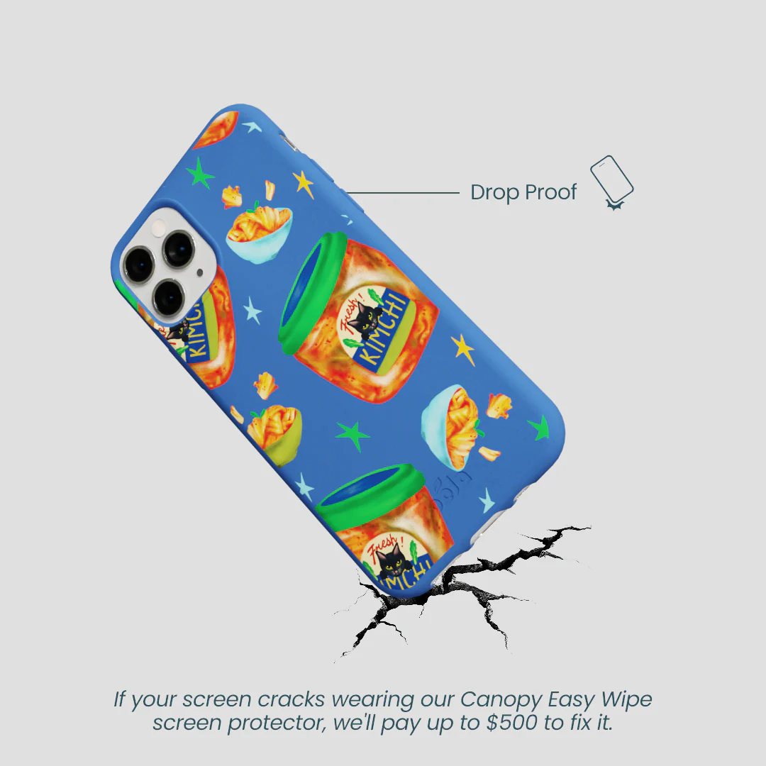 Electric Blue Kimchi Club iPhone 11 Pro Case - Image 5