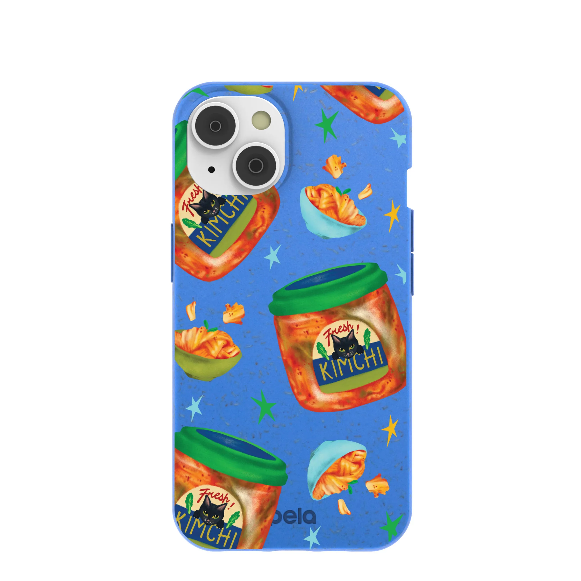 Electric Blue Kimchi Club iPhone 14 Case