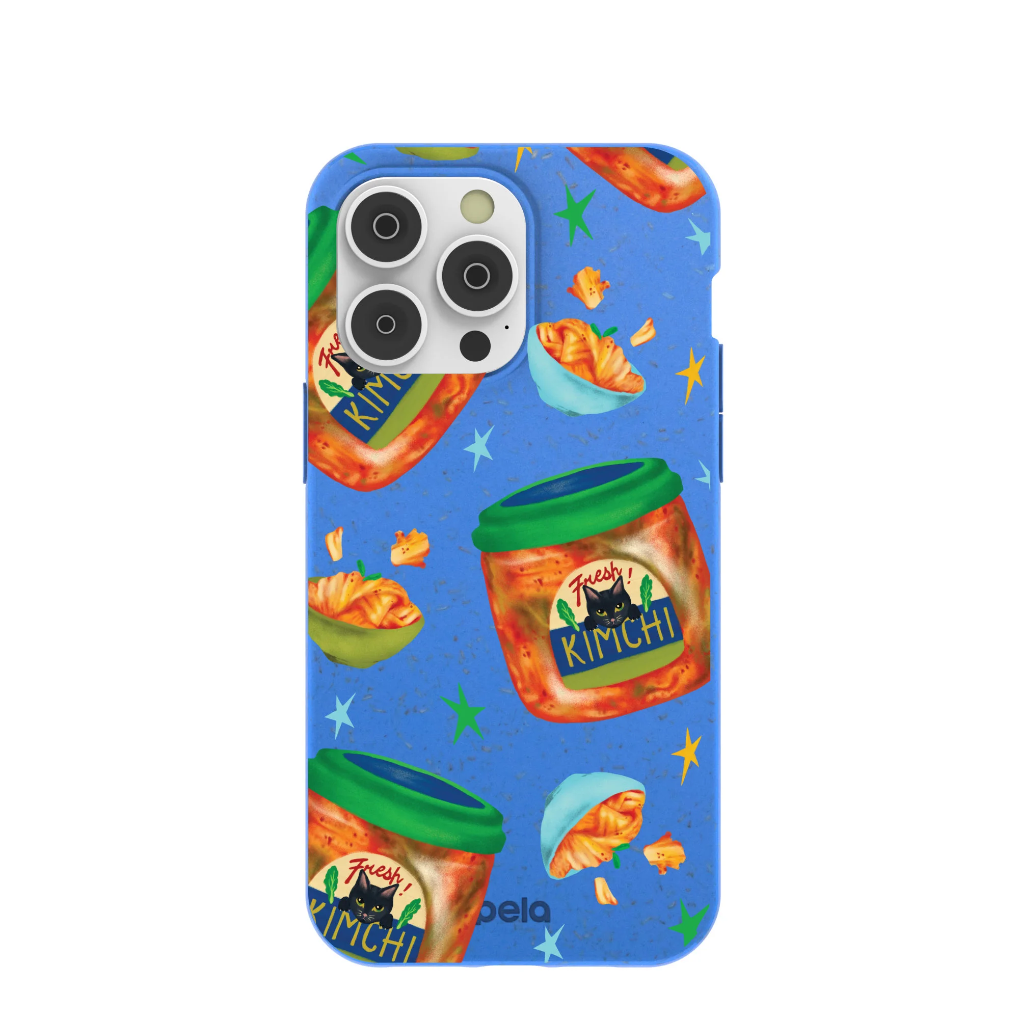 Electric Blue Kimchi Club iPhone 14 Pro Max Case