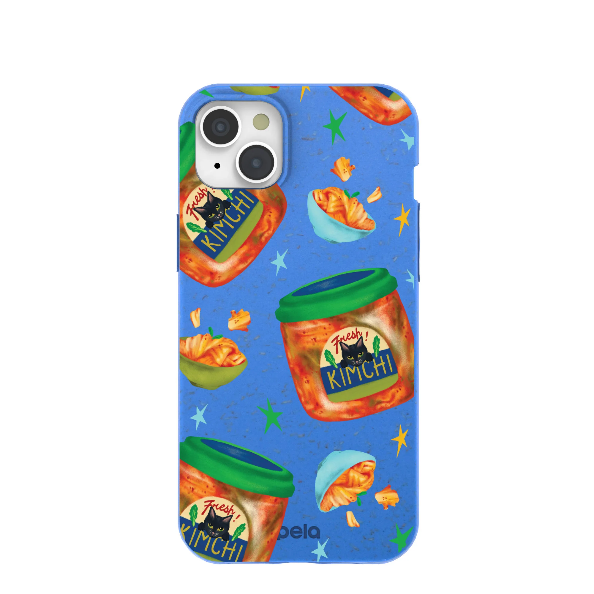 Electric Blue Kimchi Club iPhone 15 Plus Case