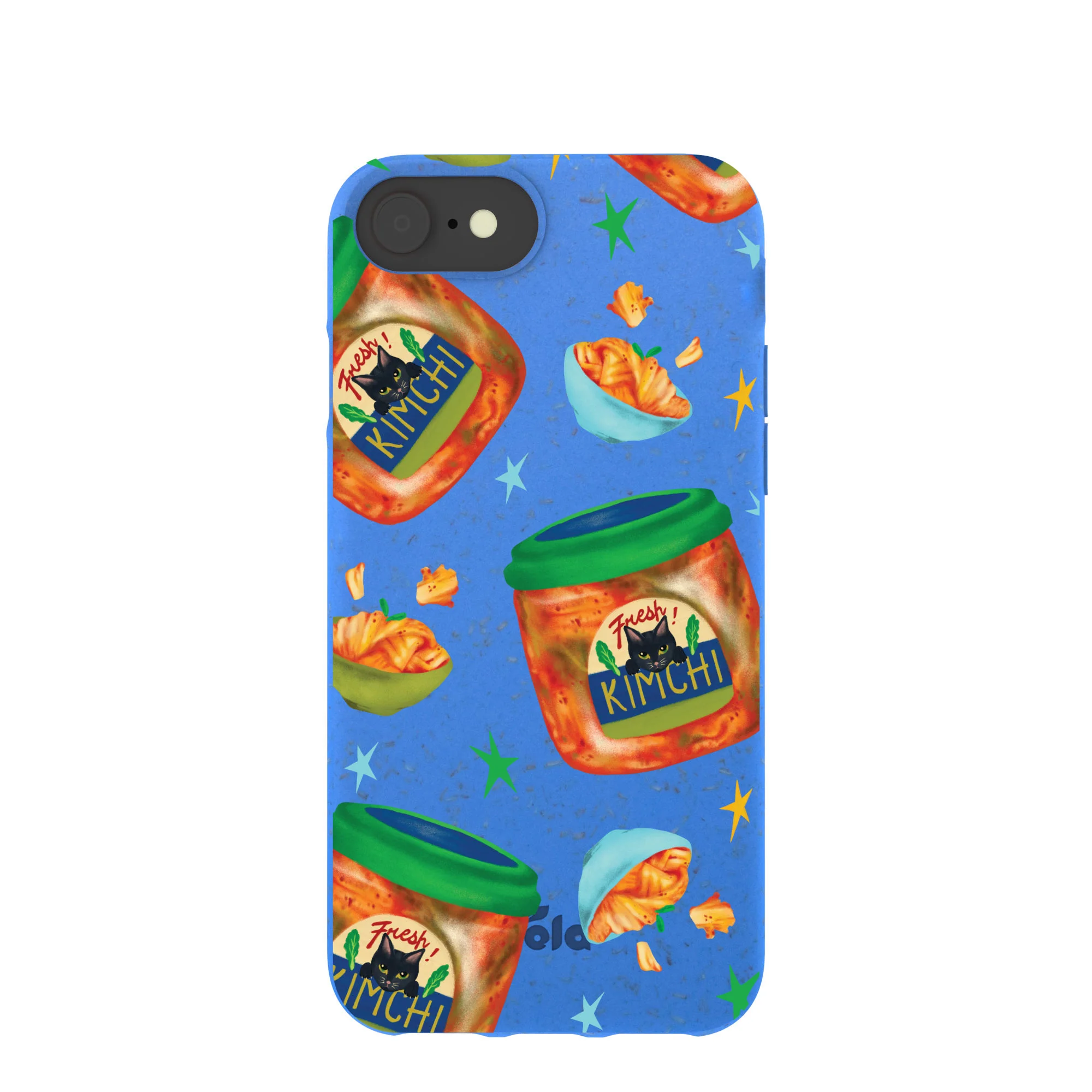 Electric Blue Kimchi Club iPhone 6/6s/7/8/SE Case