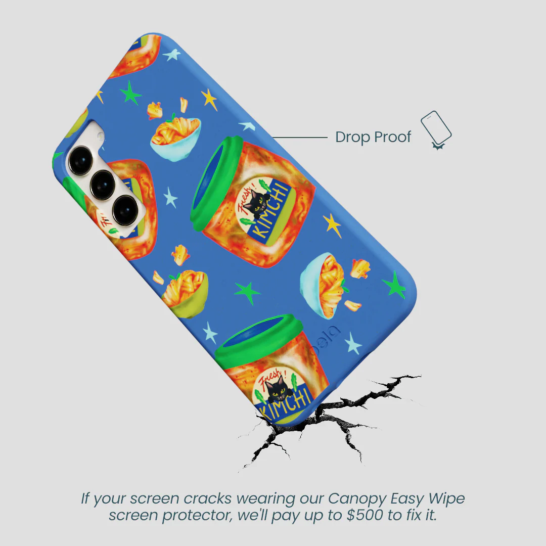 Electric Blue Kimchi Club Samsung Galaxy S23+(Plus) Case - Image 5