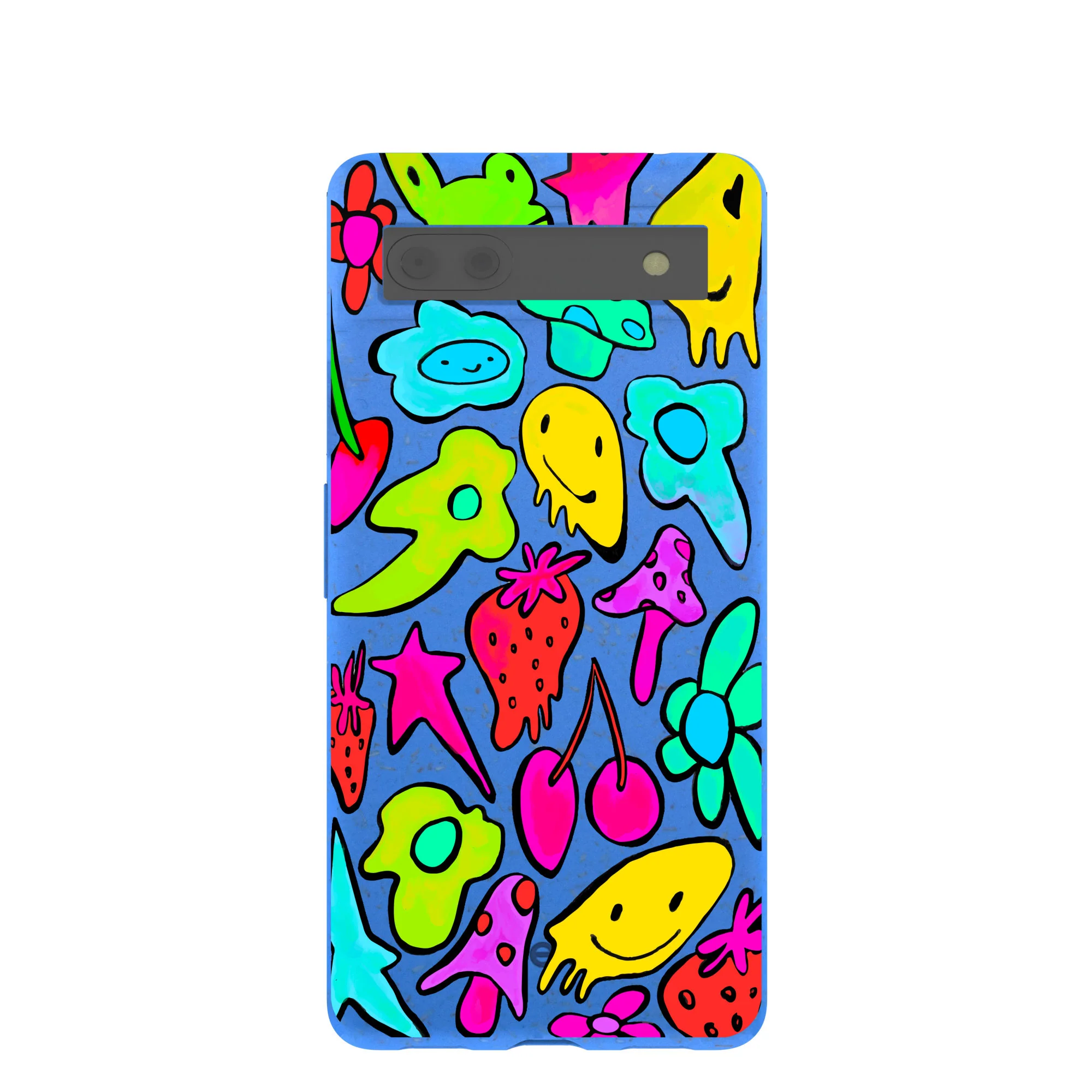 Electric Blue Melty Mood Google Pixel 6a Case