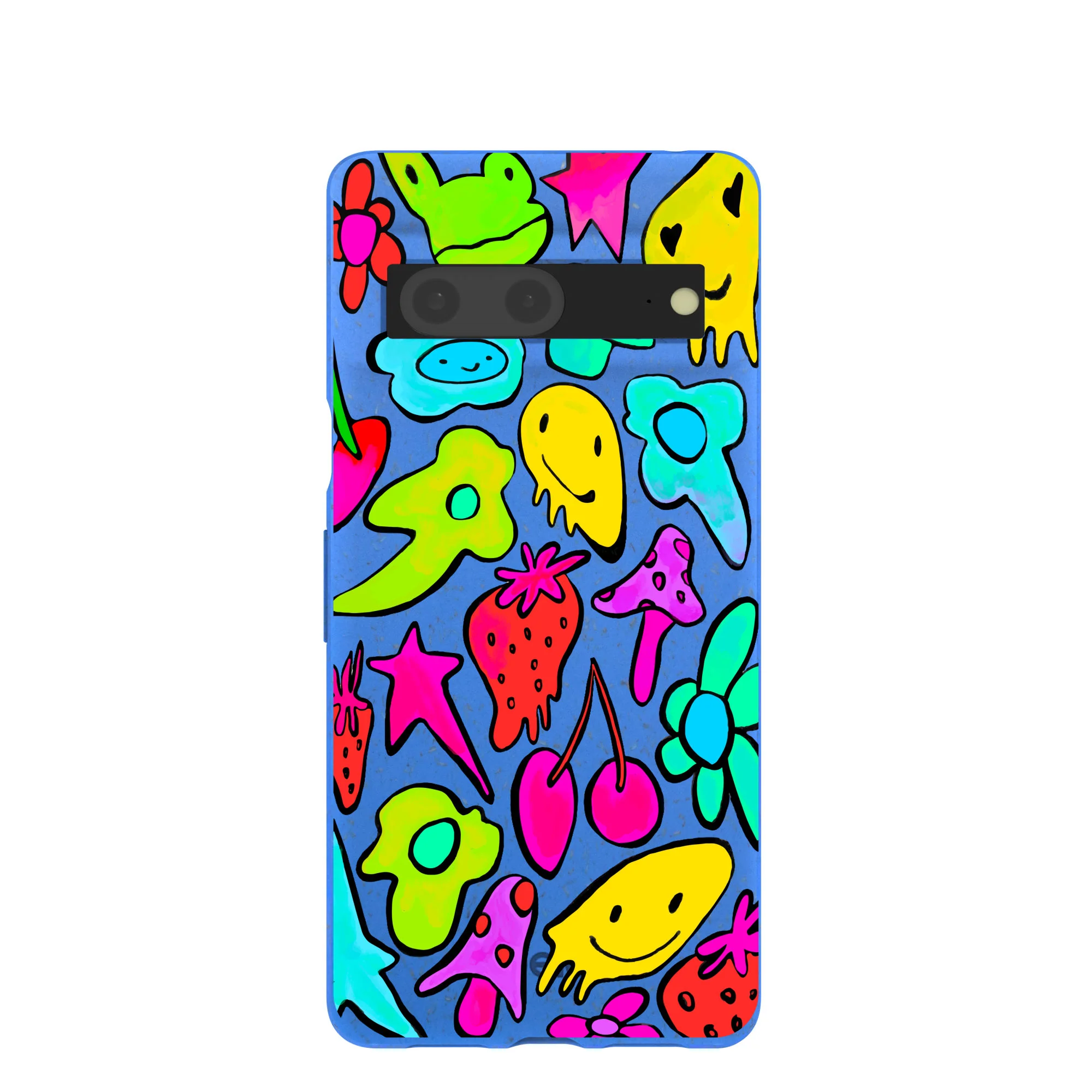 Electric Blue Melty Mood Google Pixel 7 Case