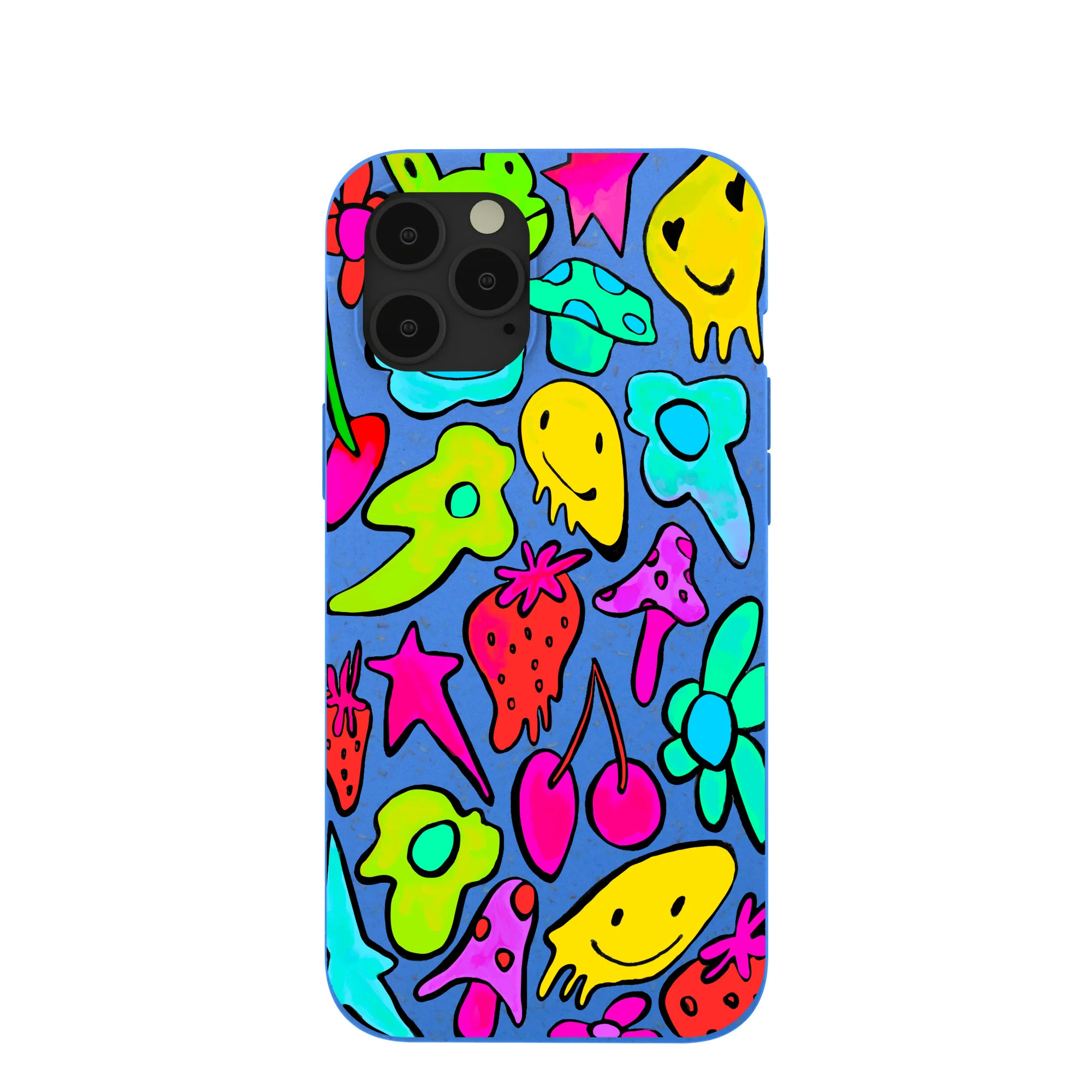 Electric Blue Melty Mood iPhone 12 Pro Max Case