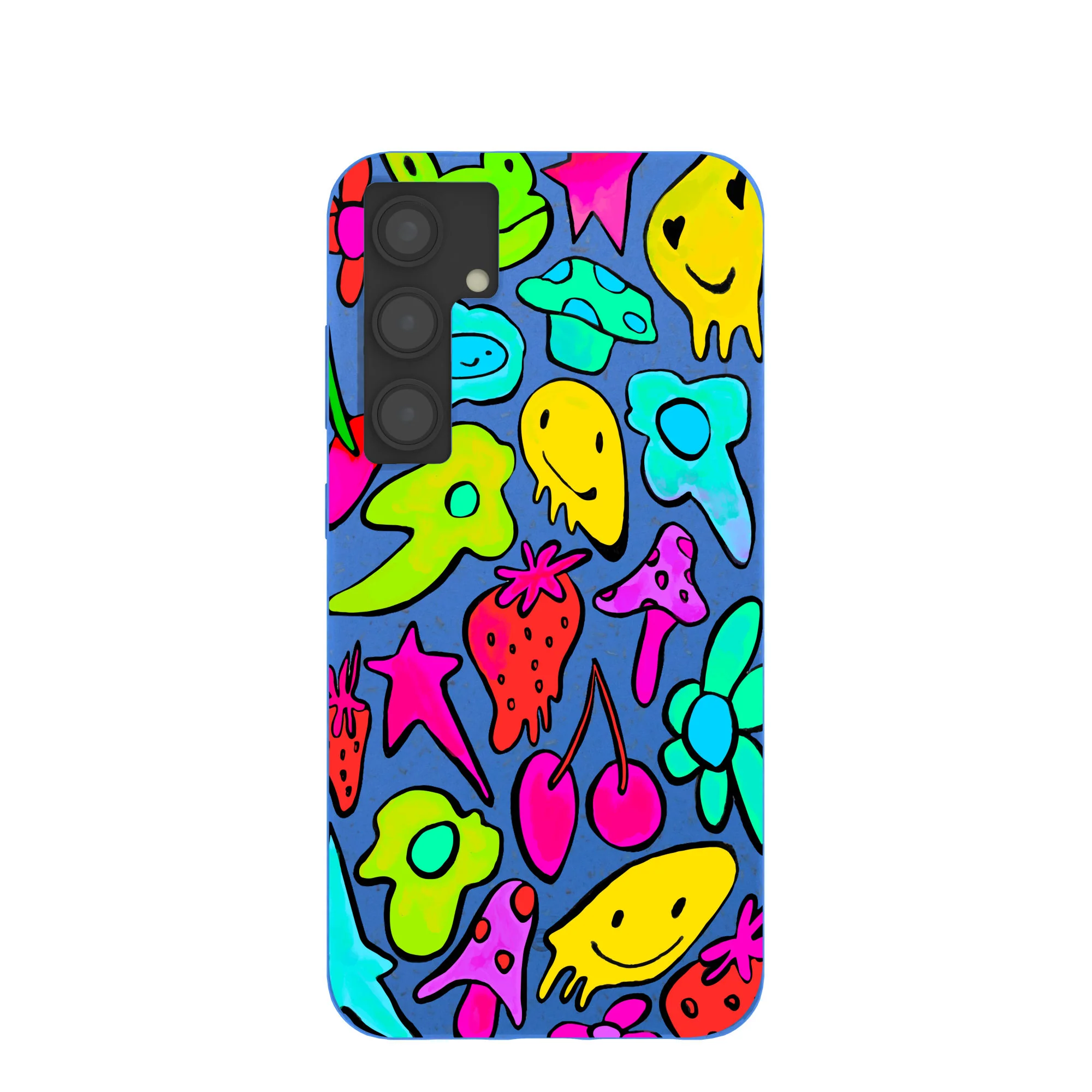 Electric Blue Melty Mood Samsung Galaxy S24+(Plus) Case
